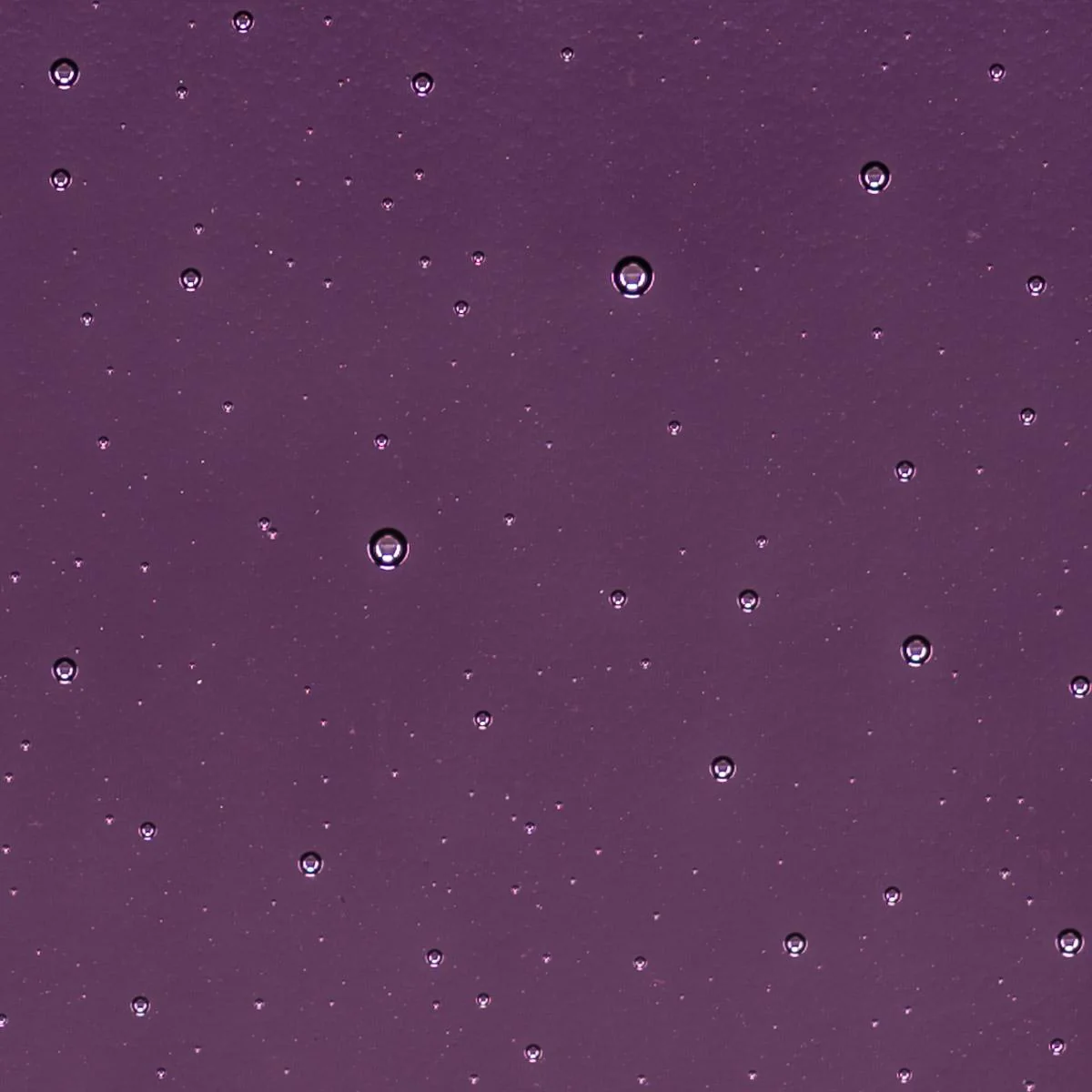 Amethyst Transparent, Double-rolled, 3 mm, Color Sample, 2x2 in.