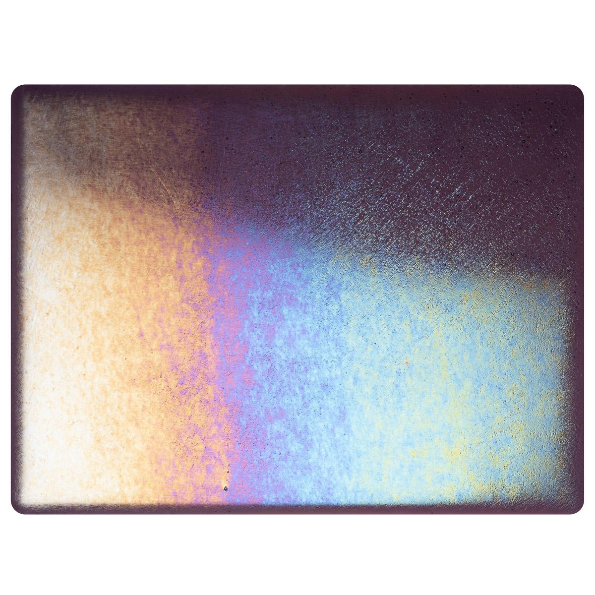 Amethyst Transparent, Double-rolled, Iridescent, rainbow, 3 mm, Fusible - Image 2