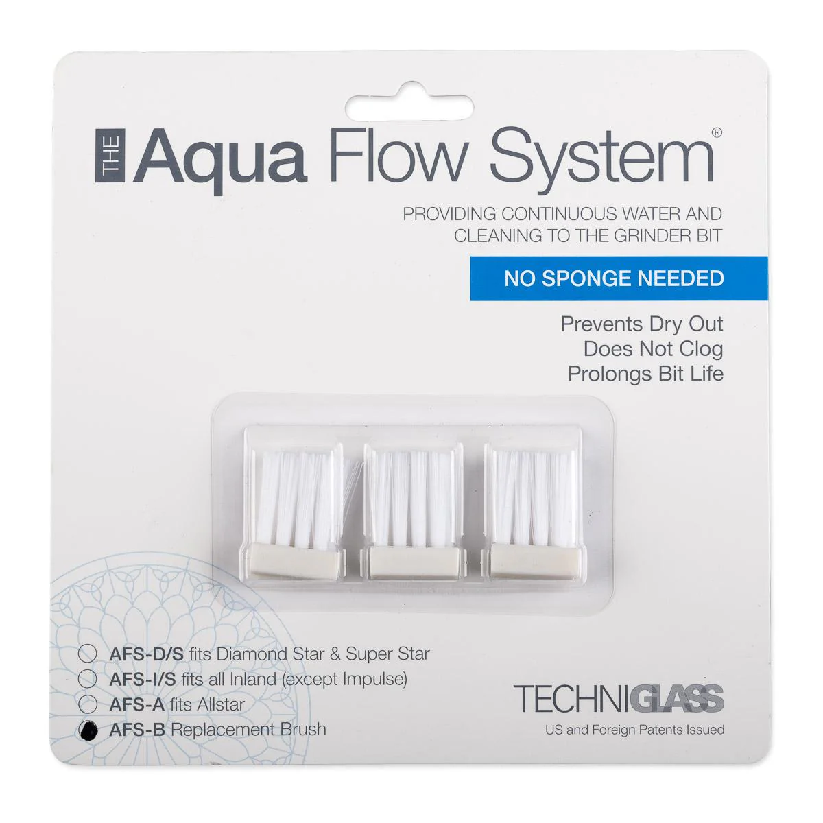 Aqua Flow Brush 3 Pack
