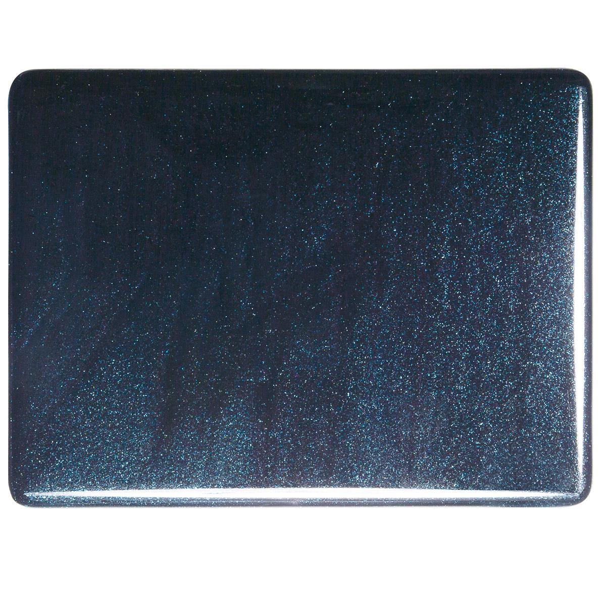 Aventurine Blue Transparent, Double-rolled, 3 mm, Fusible - Image 2