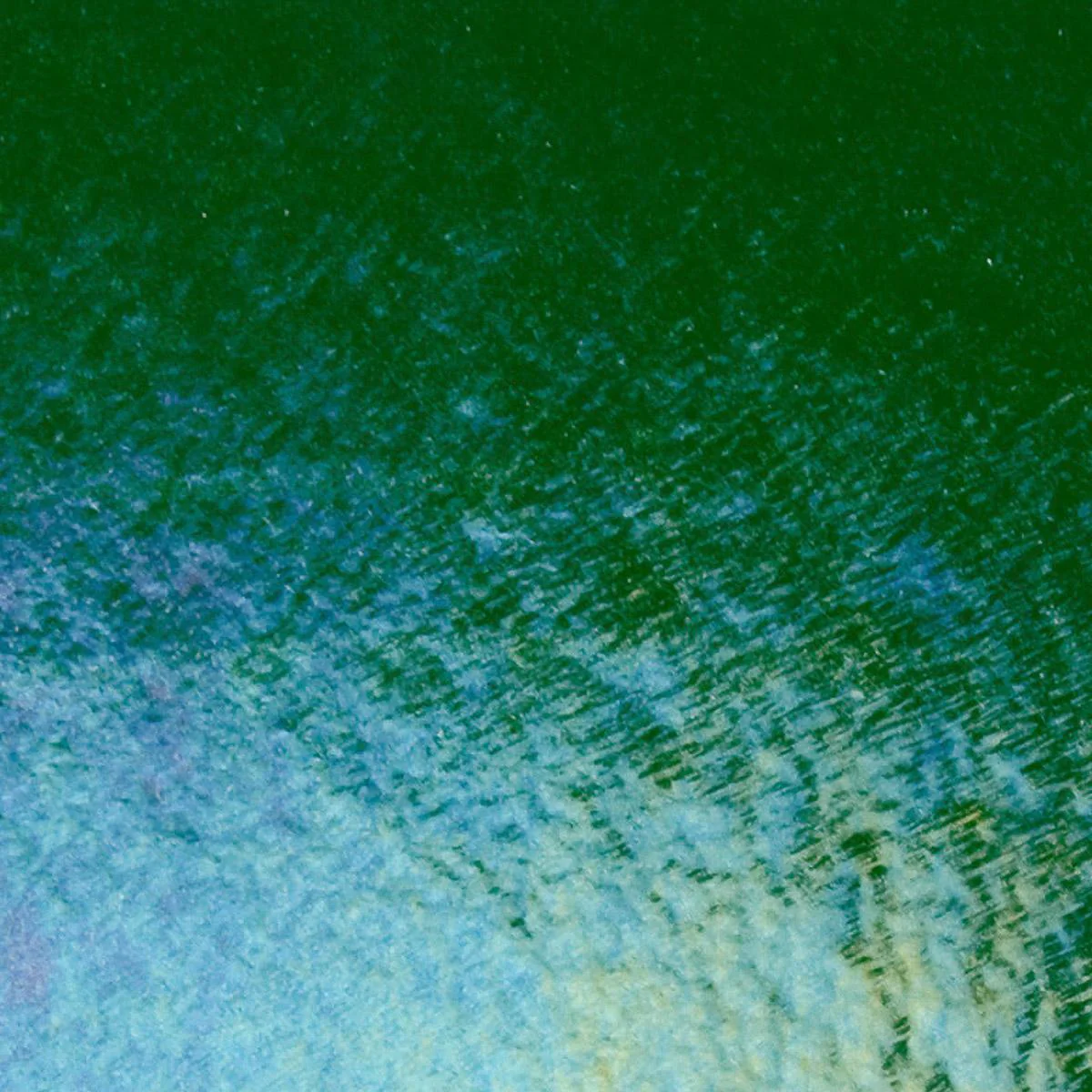 Aventurine Green Transparent, Thin-rolled, Iridescent, rainbow, 2 mm, Color Sample, 2x2 in.