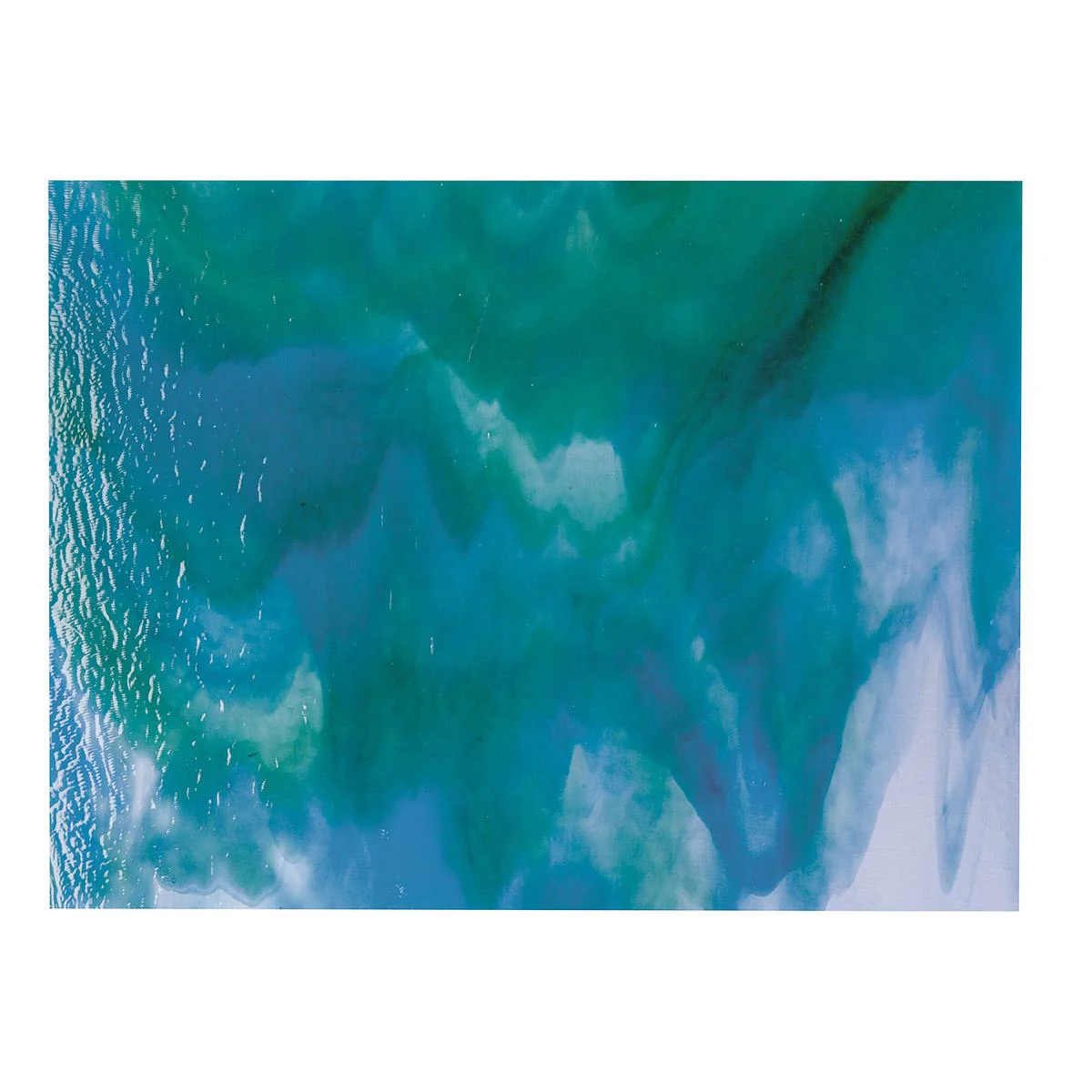 Azure Blue Opal, Jade Green Opal, Neo-Lavender 3+ Color Mix, Double-rolled, 3 mm, Fusible - Image 3