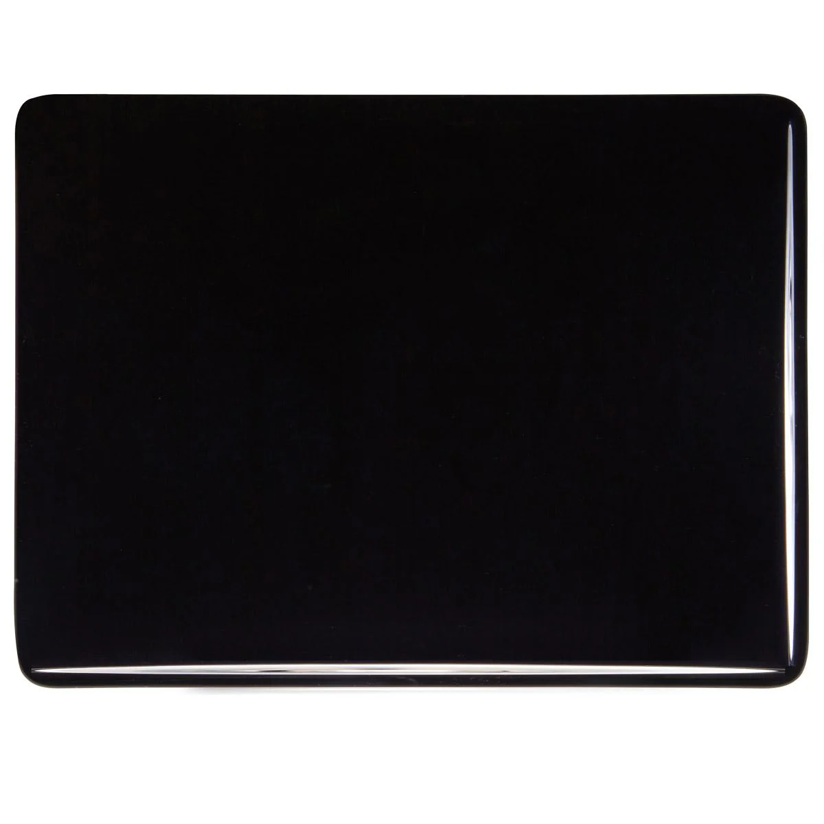 Black Opalescent, Single-rolled, 6 mm, Fusible - Image 2