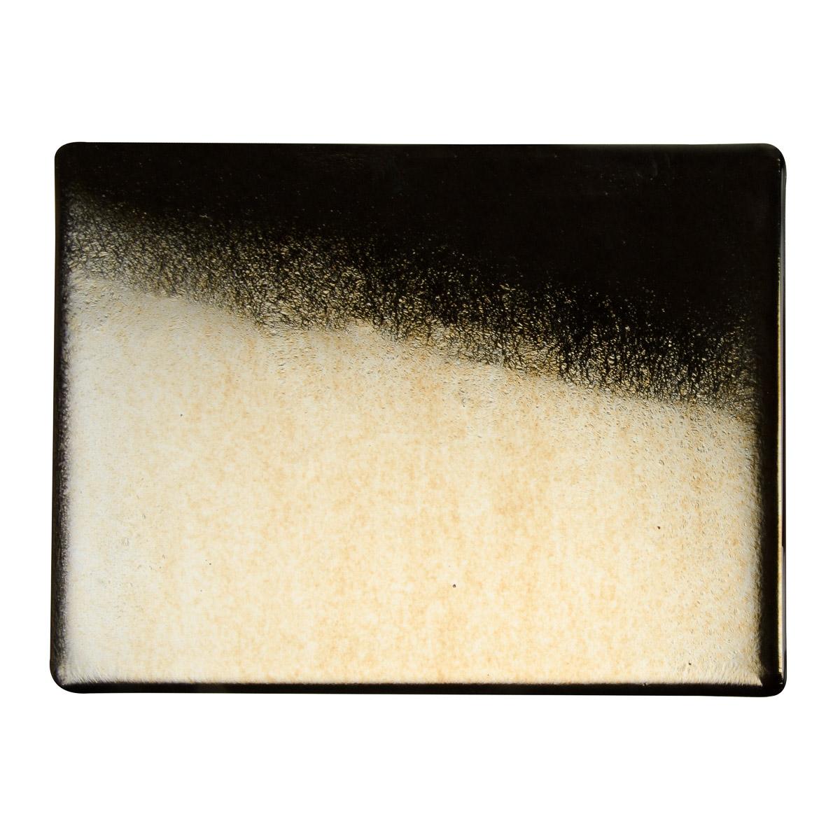 Black Opalescent, Thin-rolled, Iridescent, gold, 2 mm, Fusible - Image 2