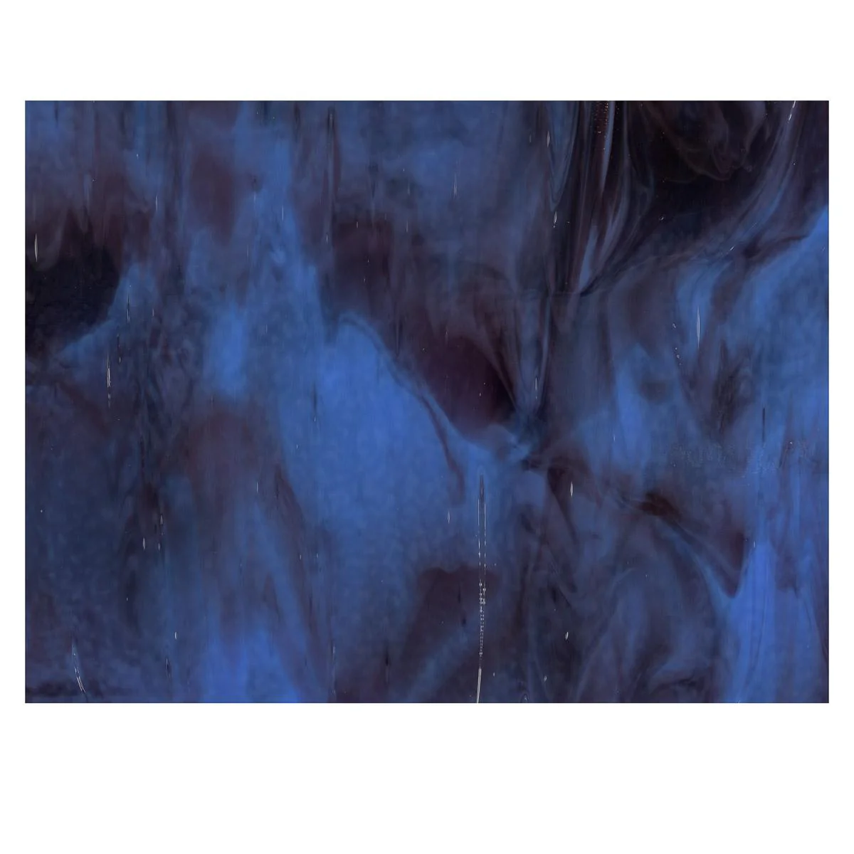 Blue Opal, Plum 2-Color Mix, Double-rolled, 3 mm, Fusible - Image 3