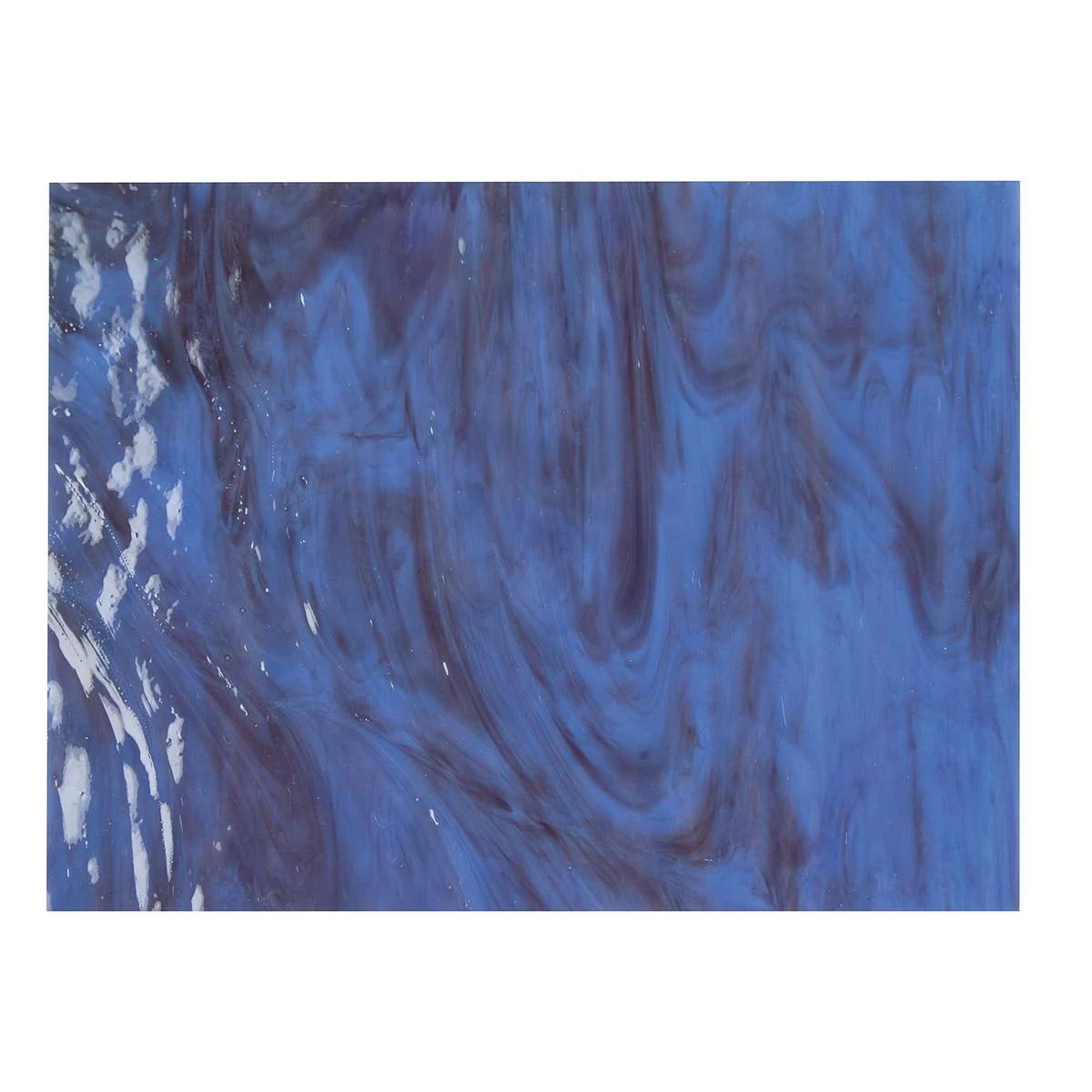 Blue Opal, Plum 2-Color Mix, Single-rolled, 3 mm, Fusible - Image 2