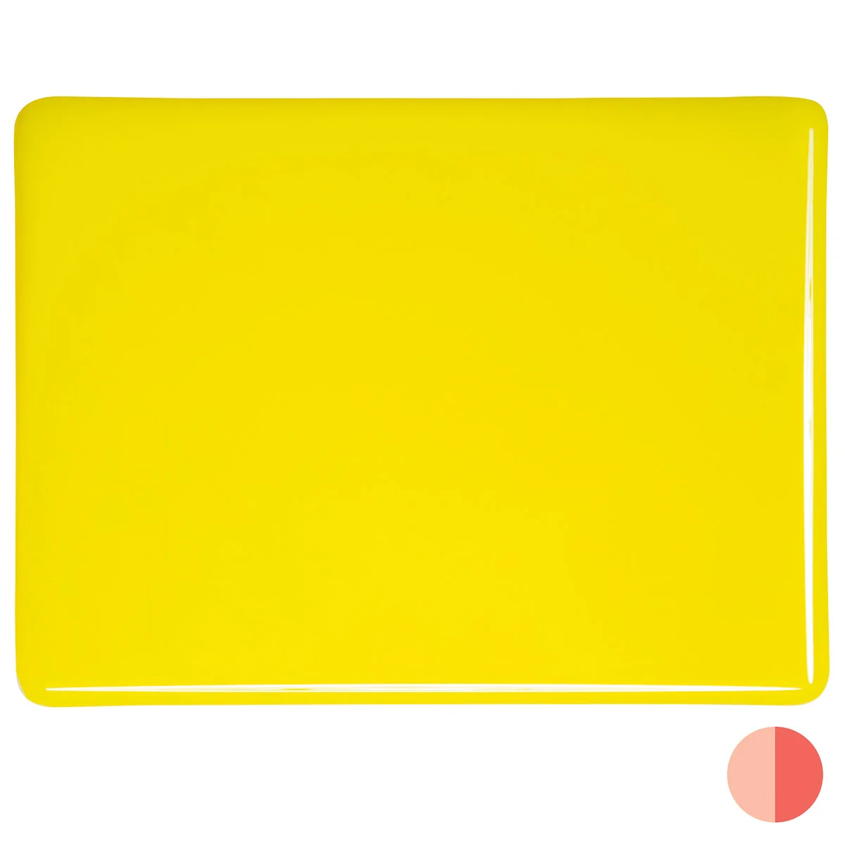 Canary Yellow Opalescent, Thin-rolled, 2 mm, Fusible - Image 2