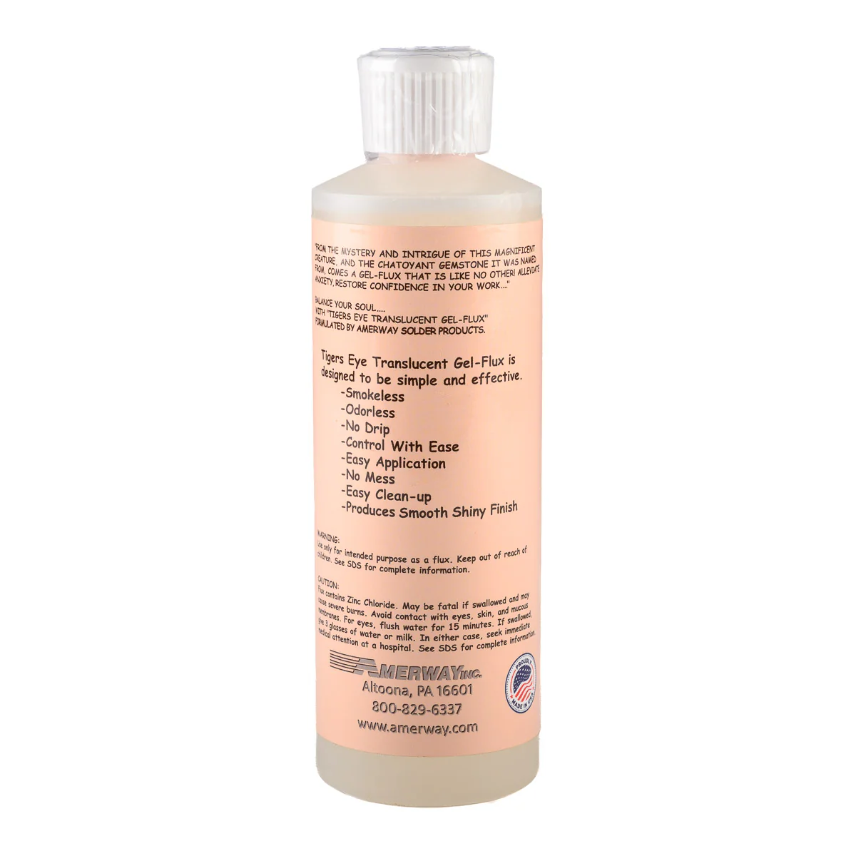 Tigers Eye Gel Flux, 8 oz. (236 ml) - Image 2