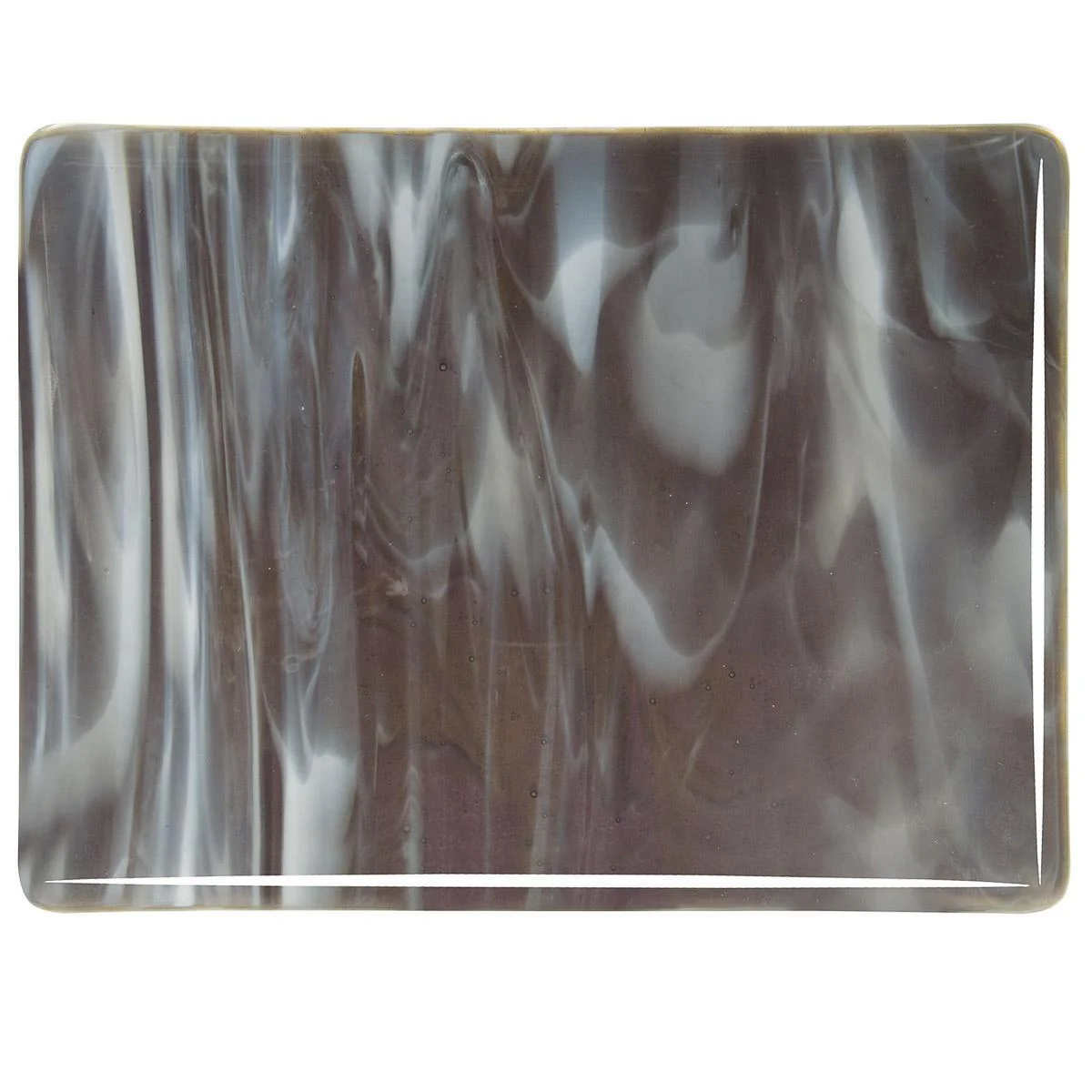 Charcoal Gray, White 2-Color Mix, Double-rolled, 3 mm, Fusible - Image 2