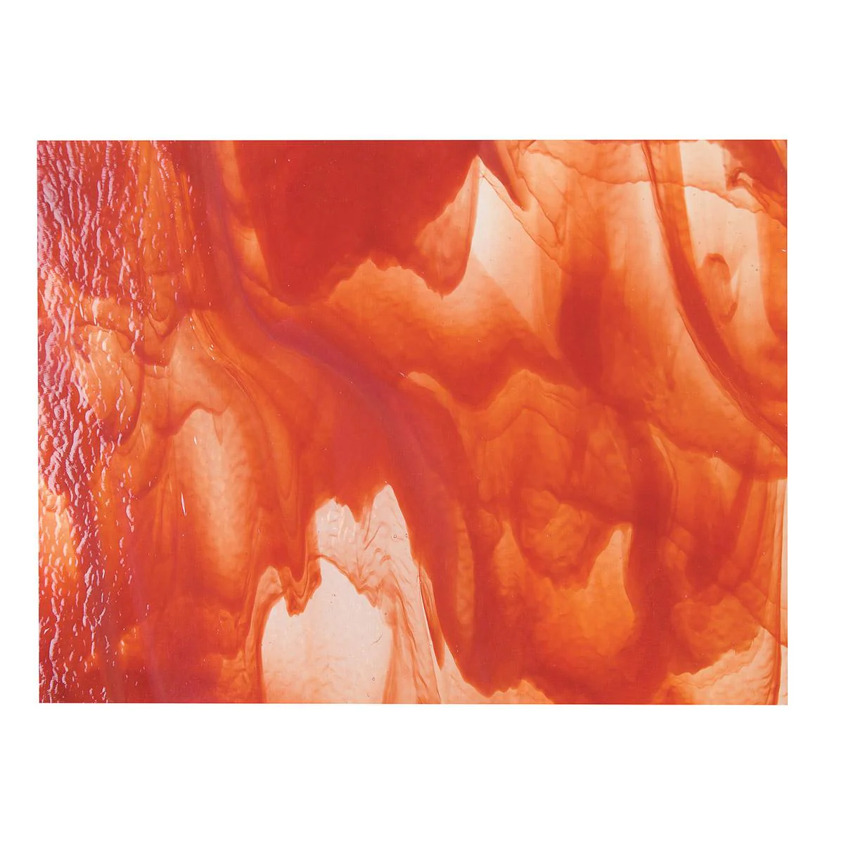 Clear, Red Opal 2-Color Mix, Double-rolled, 3 mm, Fusible - Image 3