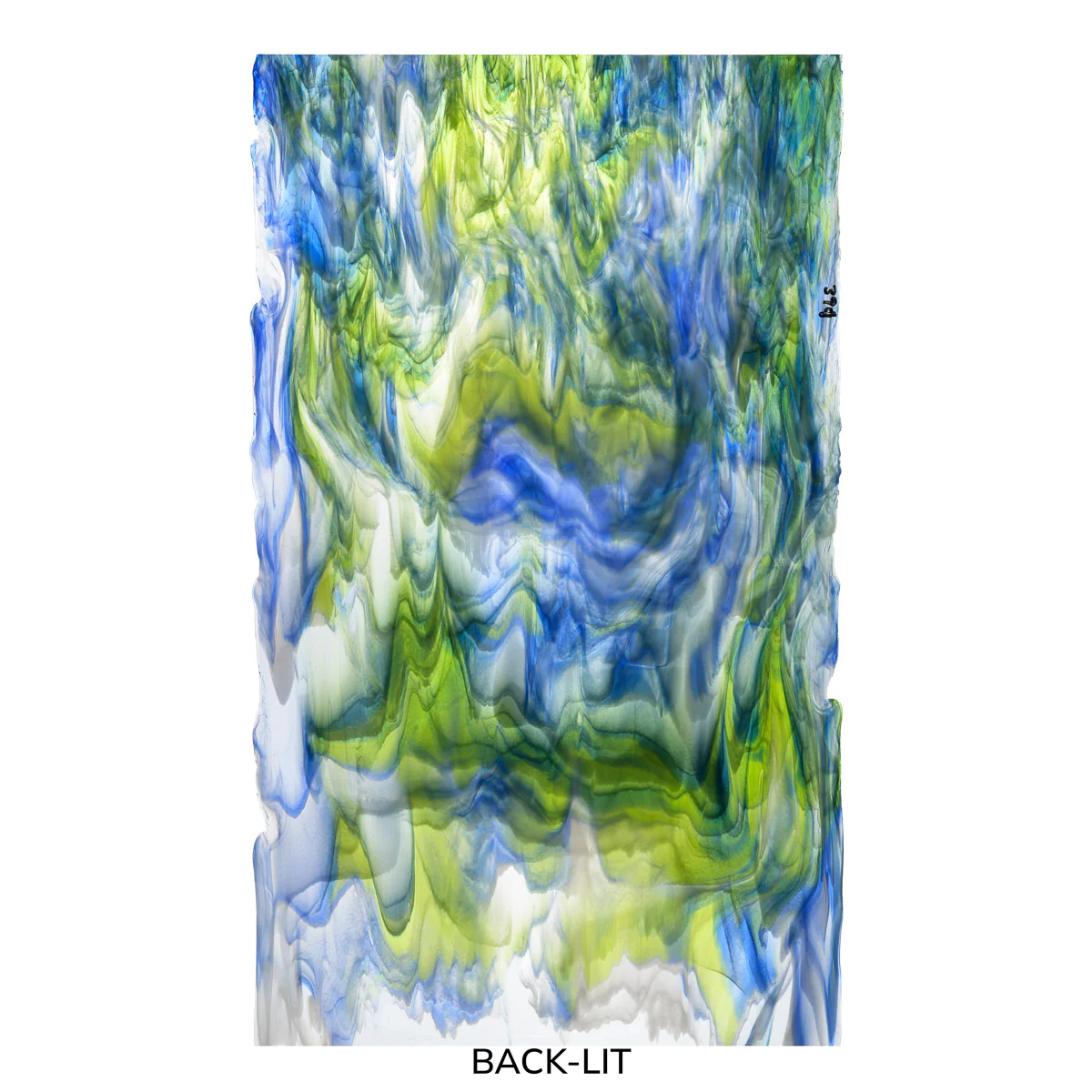Clear Transparent, Royal Blue Transparent, Spring Green Transparent, White Opalescent, 3+ Color Mix, Double-rolled, 3mm, Fusible - Image 2