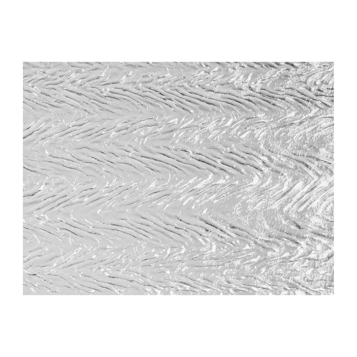 Clear Transparent, Herringbone, 3 mm, Fusible - Image 2
