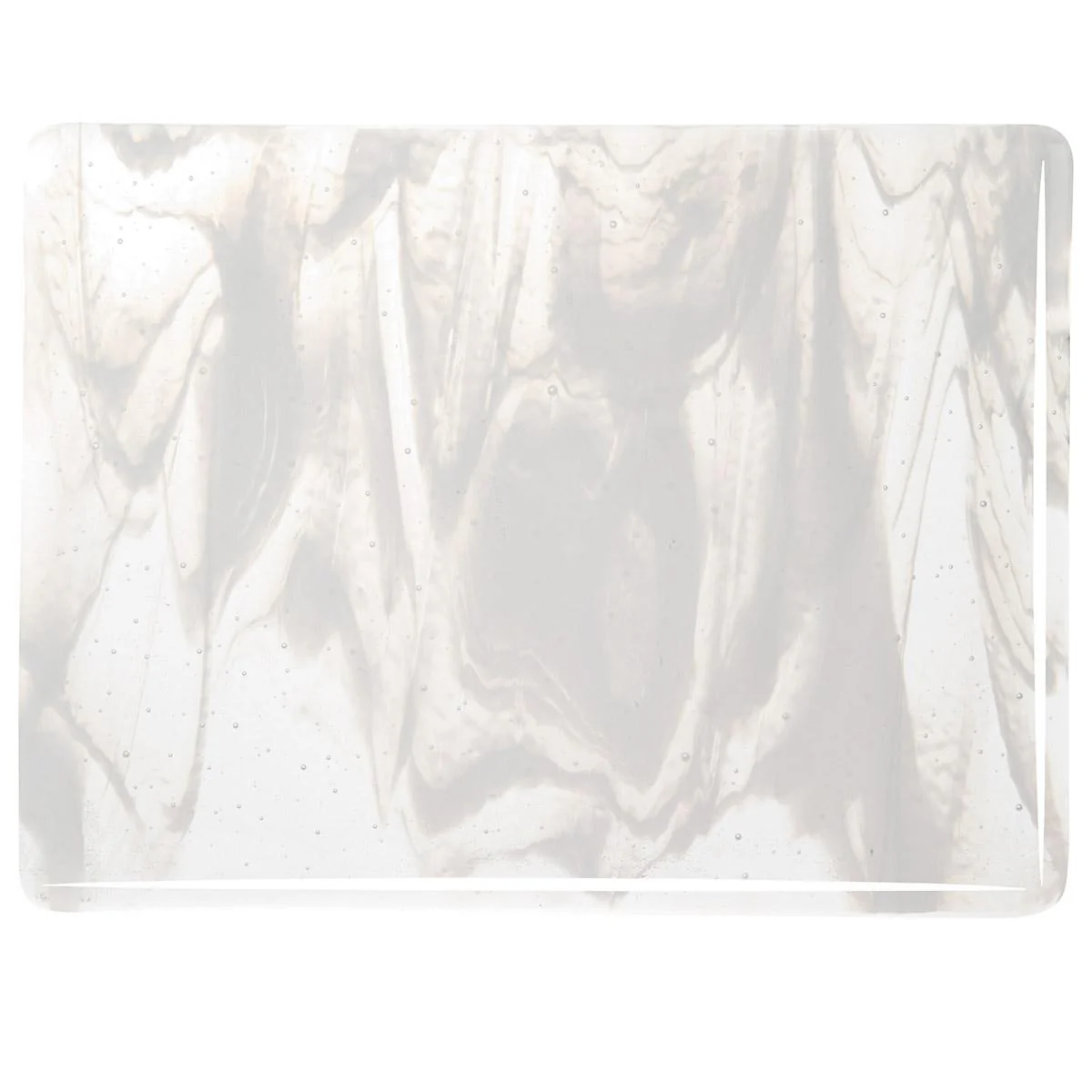 Clear, White 2-Color Mix, Double-rolled, 3 mm, Fusible - Image 2