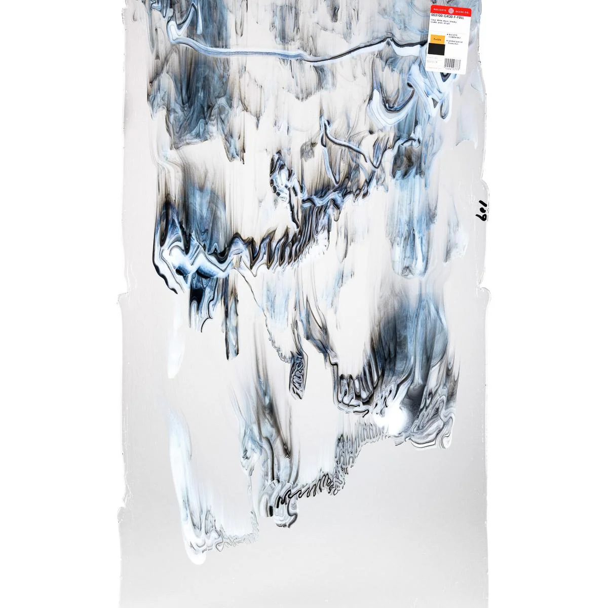 Clear, White, Black 3+ Color Mix, Graffiti, 3 mm, Fusible - Image 2