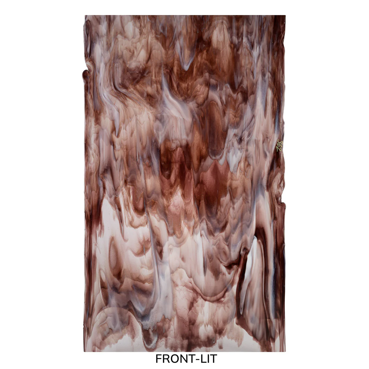 Clear Transparent, White Opalescent, Deep Plum Transparent, 3+ Color Mix, Double-rolled, 3 mm, Fusible
