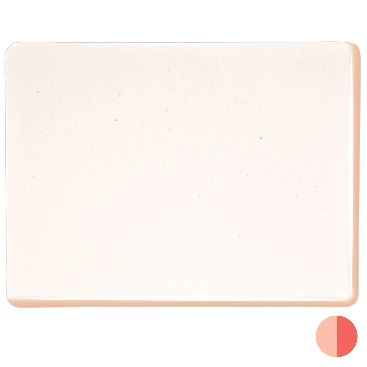 Coral Orange Tint, Double-rolled, 3 mm, Fusible - Image 2