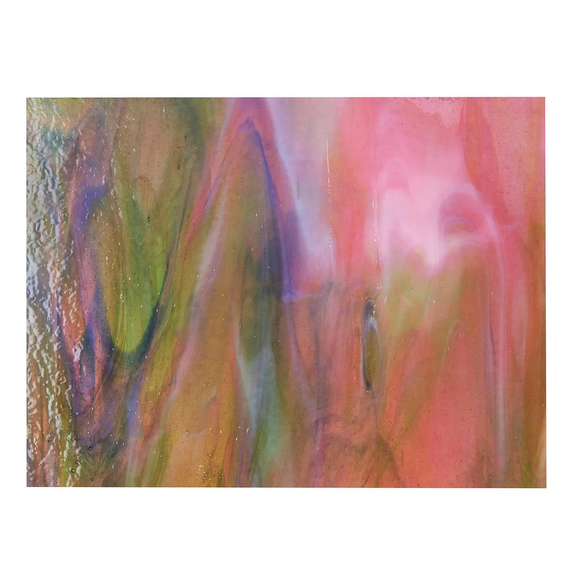 Cranberry Pink, Royal Blue, Spring Green, White 3+ Color Mix, Double-rolled, 3 mm, Fusible - Image 3