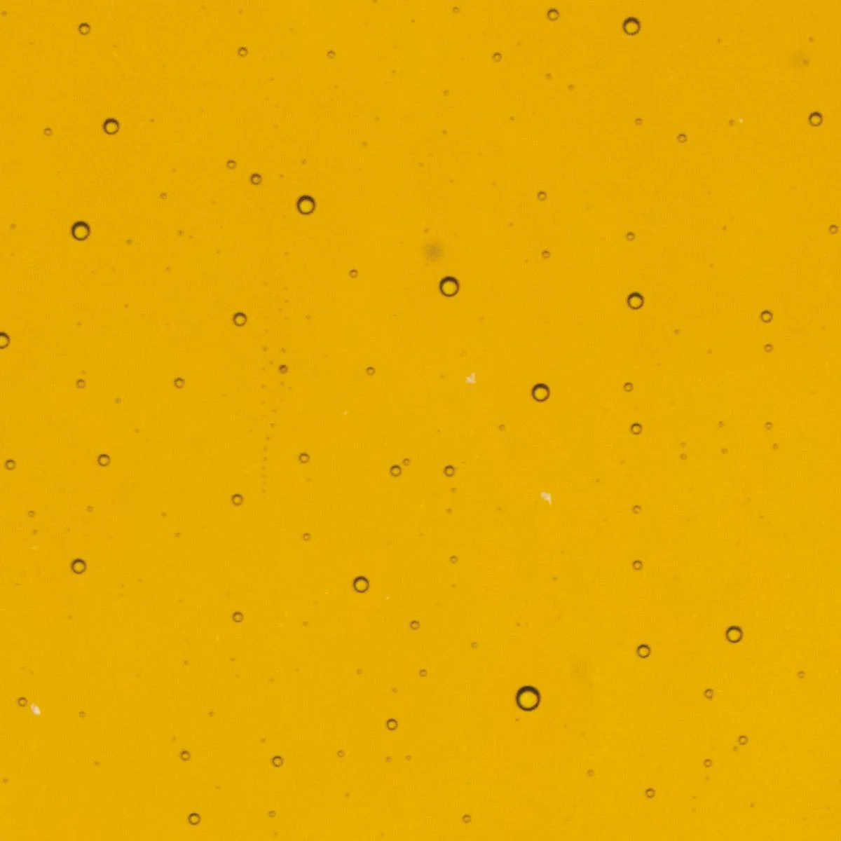 Dark Amber Transparent, Thin-rolled, 2 mm, Color Sample, 2x2 in.