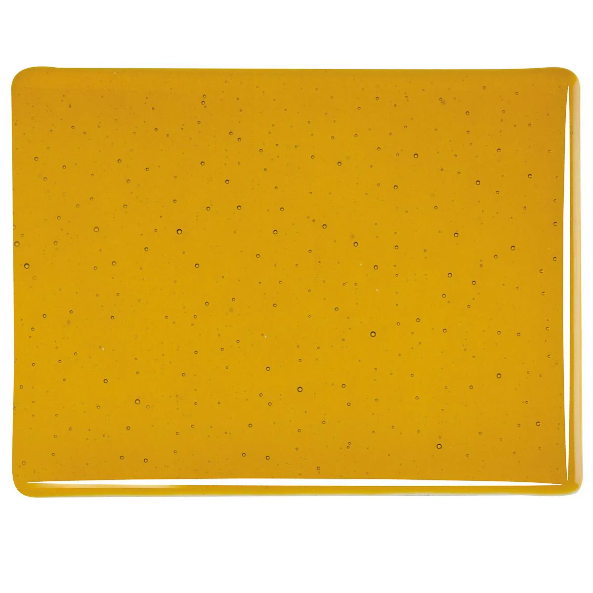 Dark Amber Transparent, Thin-rolled, 2 mm, Fusible - Image 2