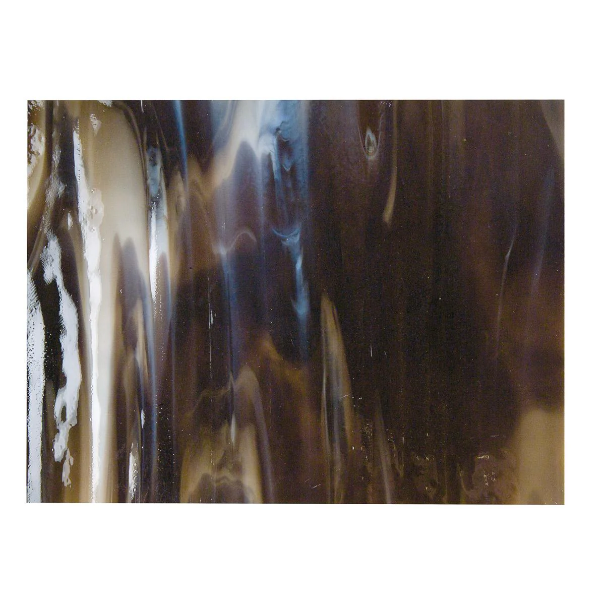 Dark Brown, White 2-Color Mix, Single-rolled, 3 mm, Fusible - Image 3