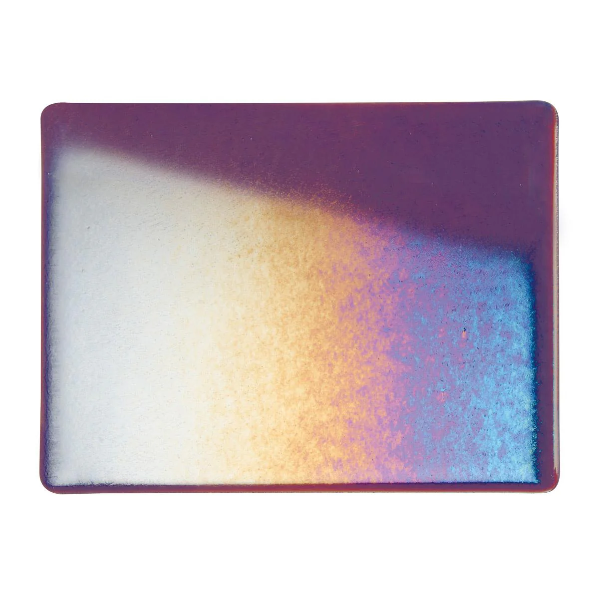 Deep Plum Transparent, Double-rolled, Iridescent, rainbow, 3 mm, Fusible - Image 2