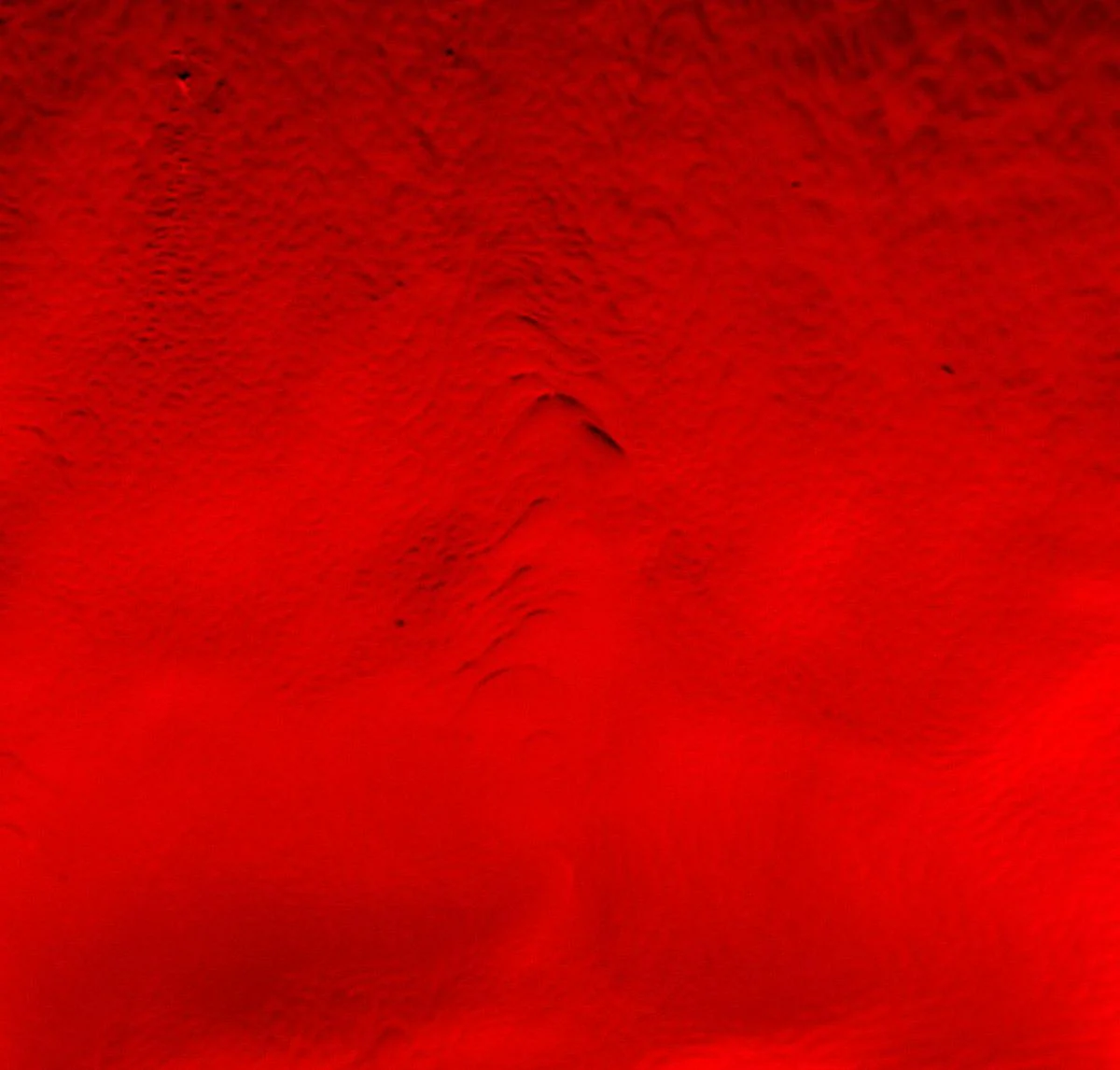 Dichro on Black, Cyan/Dk Red Opalescent, Thin-rolled, 2 mm, Fusible, 3 x 3 in.