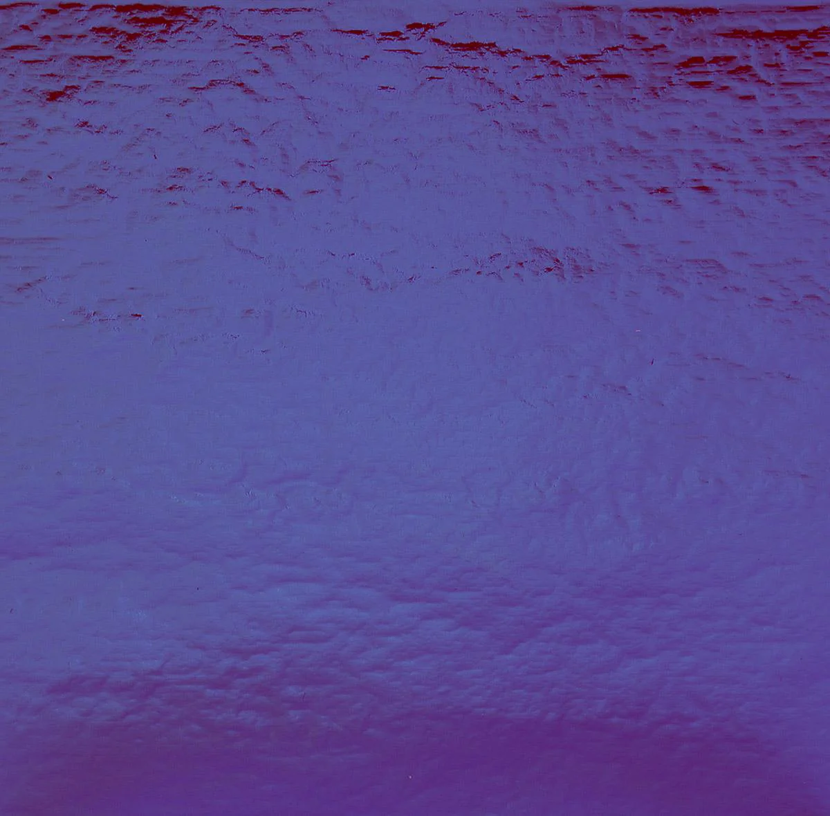 Dichro on Black, Violet Opalescent, Thin-rolled, 2 mm, Fusible, 3 x 3 in.