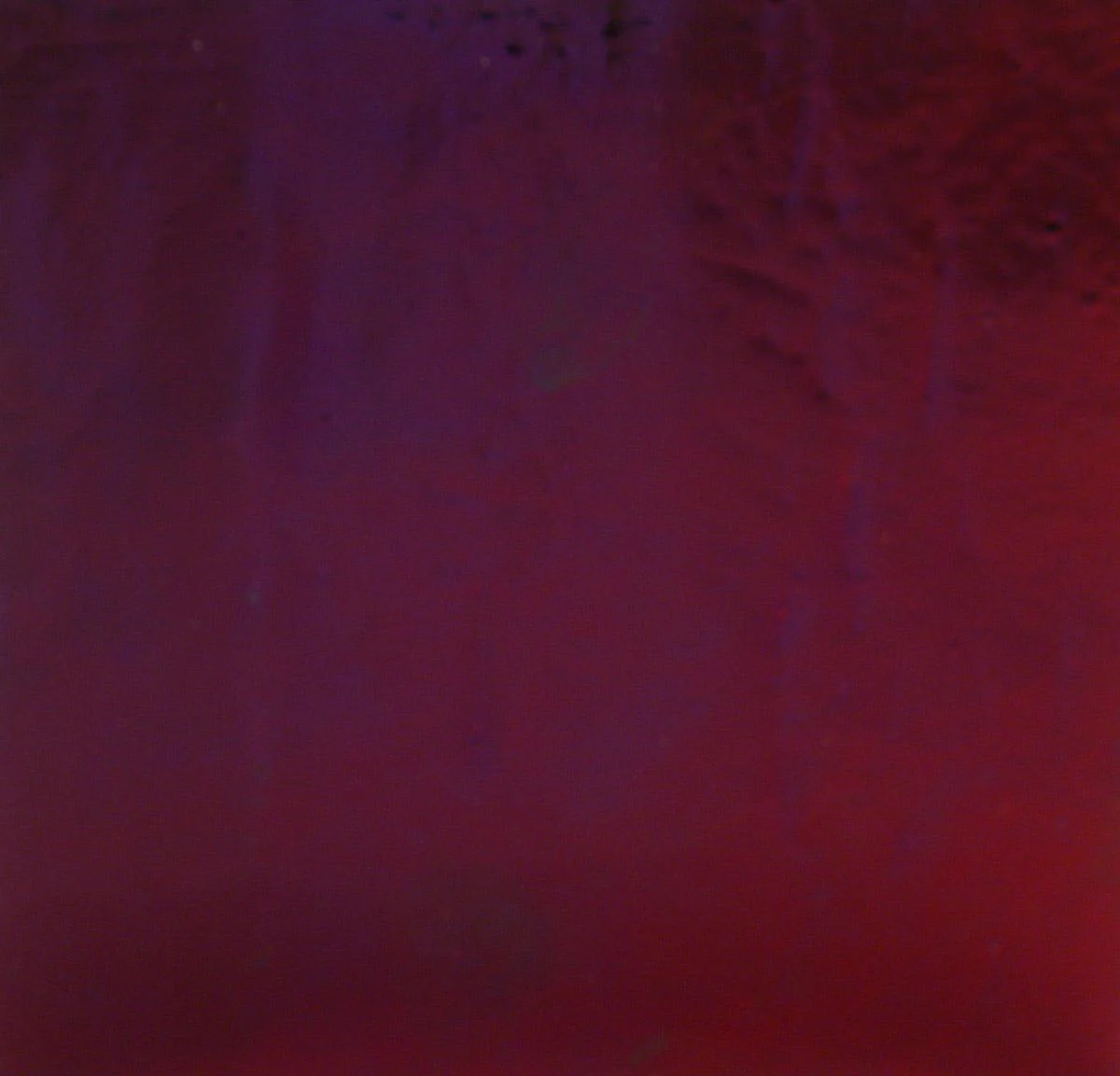 Dichro on Clear, Black Cherry Transparent, Thin-rolled, 2 mm, Fusible, 3 x 3 in. - Image 2