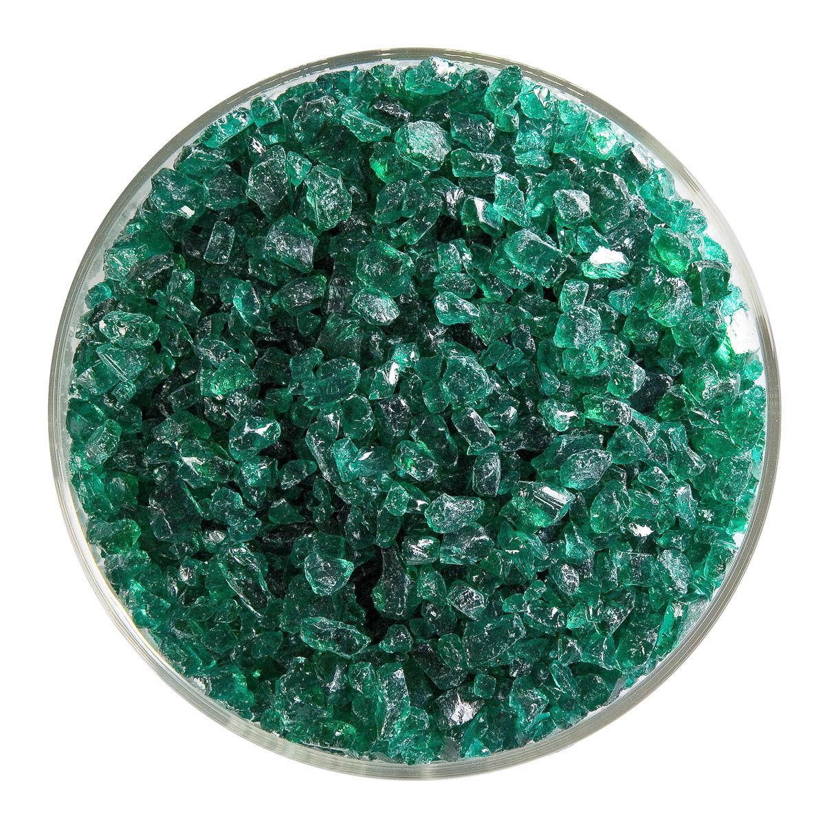 Emerald Green Transparent, Coarse Frit, Fusible - Image 2