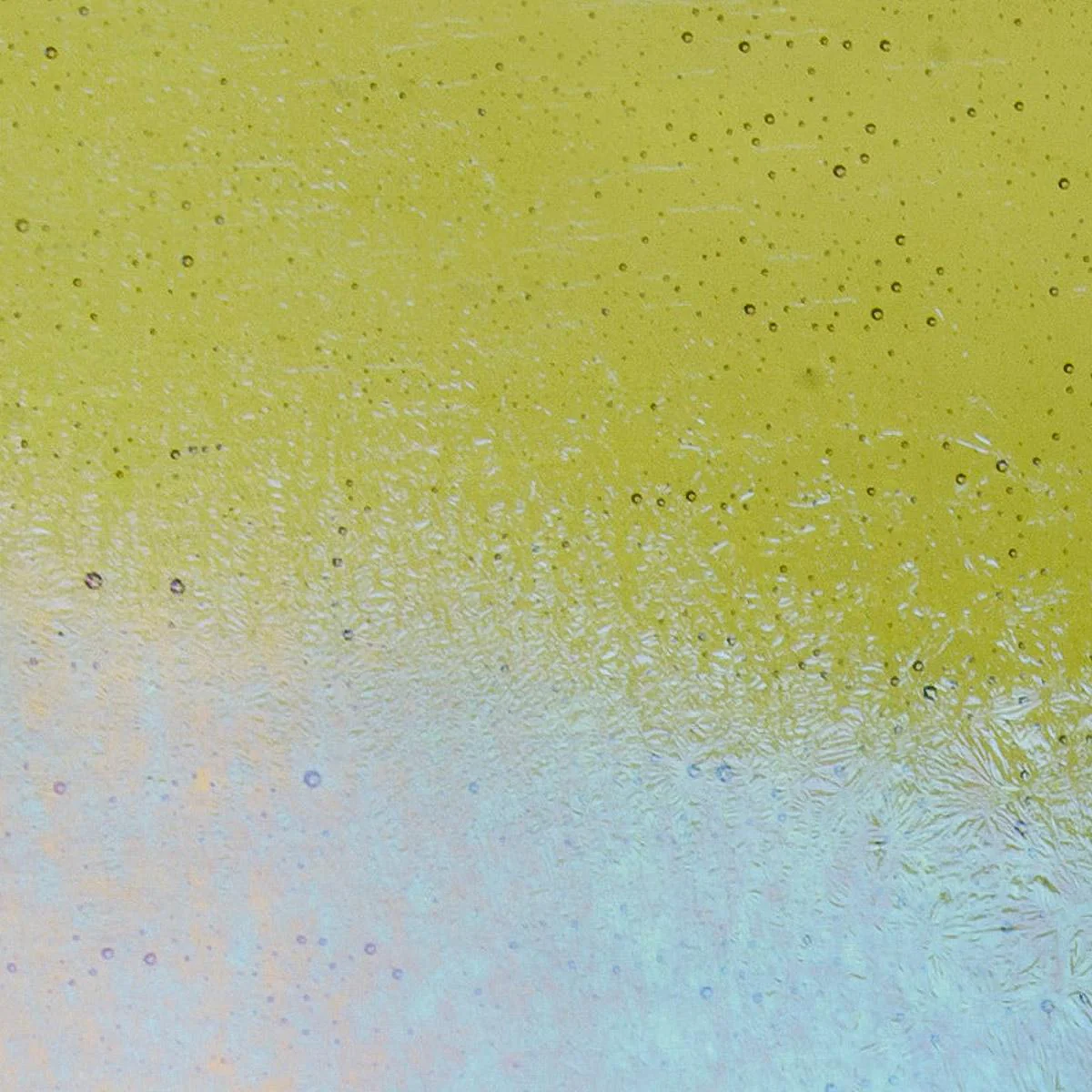 Fern Green Transparent, Thin-rolled, Iridescent, rainbow, 2 mm, Fusible
