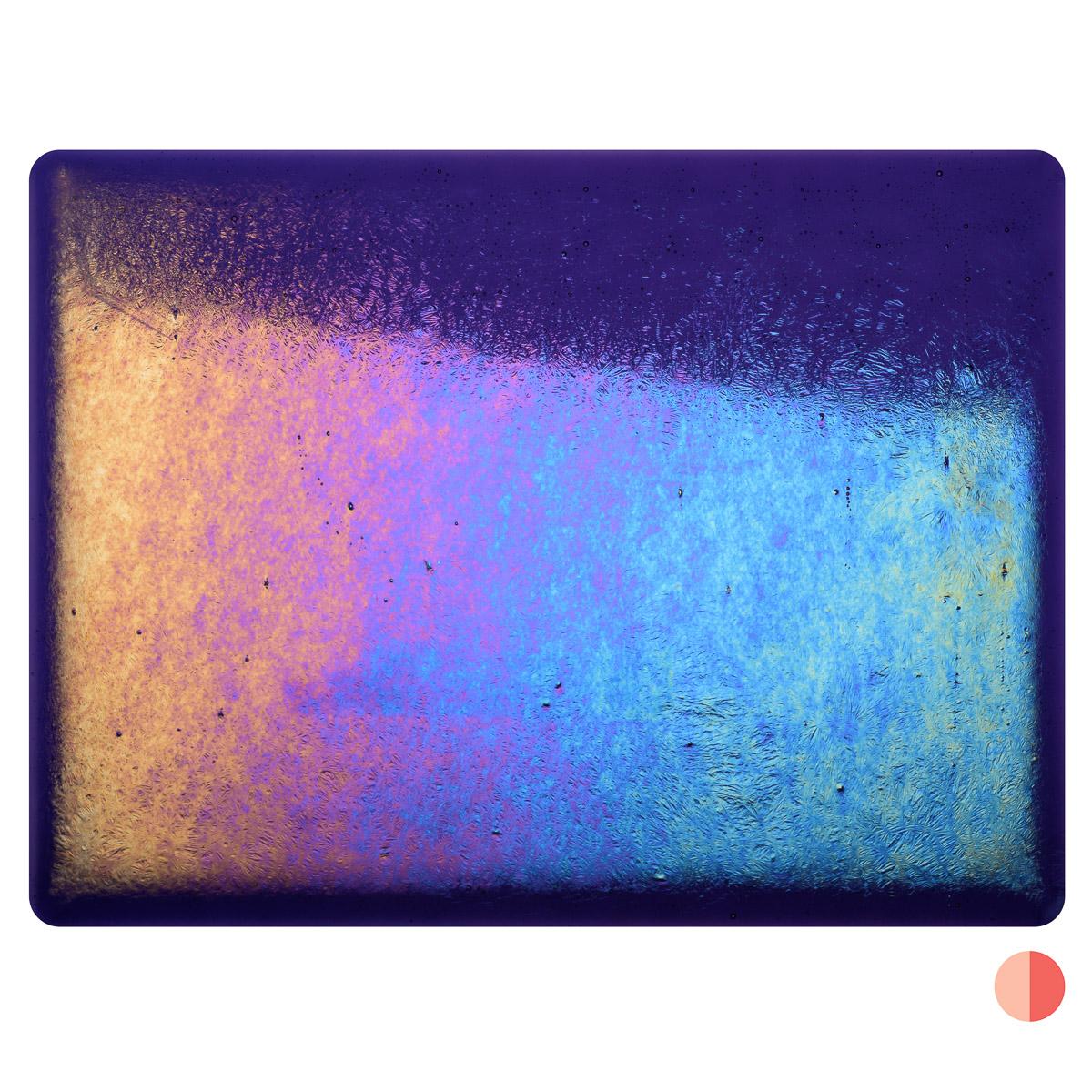 Gold Purple Transparent, Thin-rolled, Iridescent, rainbow, 2 mm, Fusible - Image 2