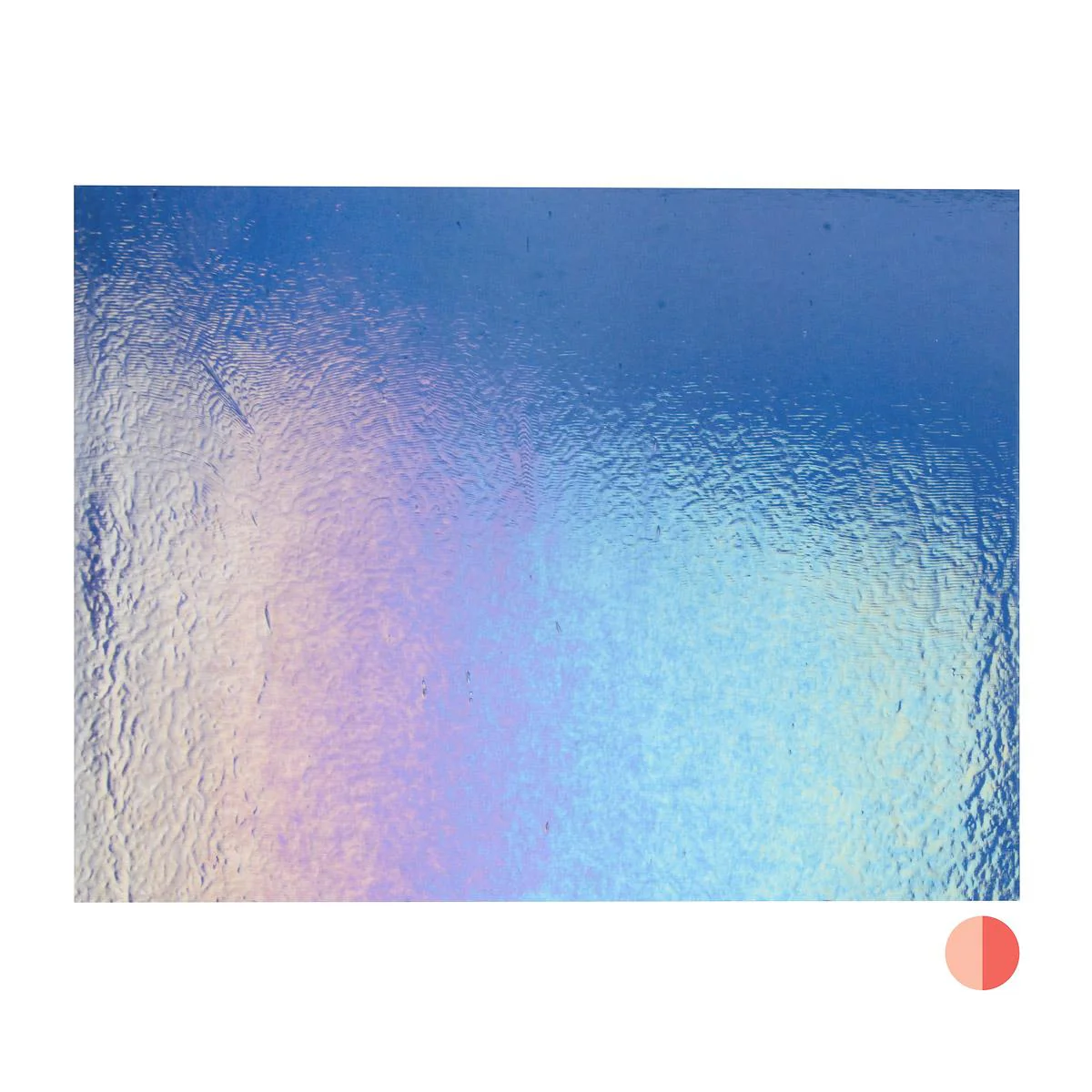 Gold Purple Transparent, Thin-rolled, Iridescent, rainbow, 2 mm, Fusible - Image 3