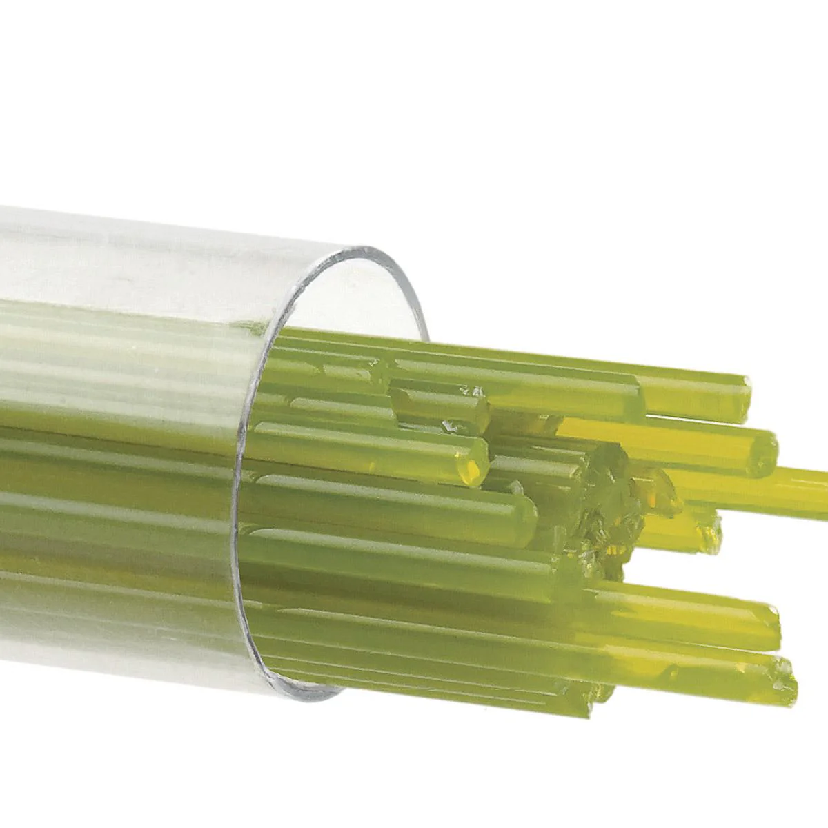 Green Gold Opalescent, Stringer, 2mm, Fusible