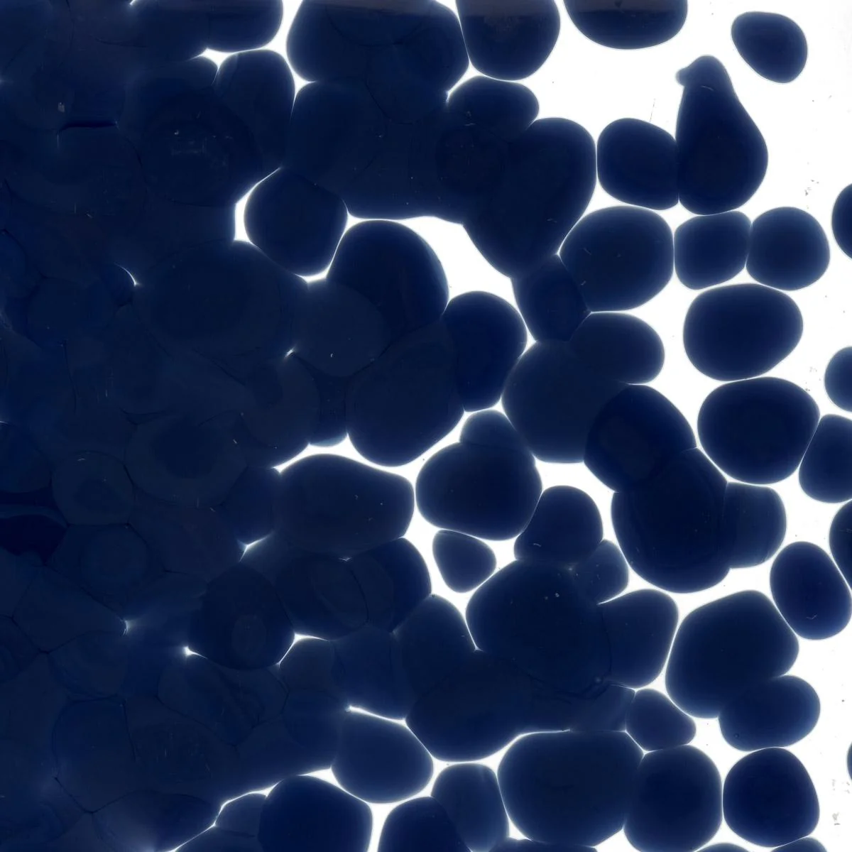 Indigo Blue Opalescent, Coarse Frit, Fusible