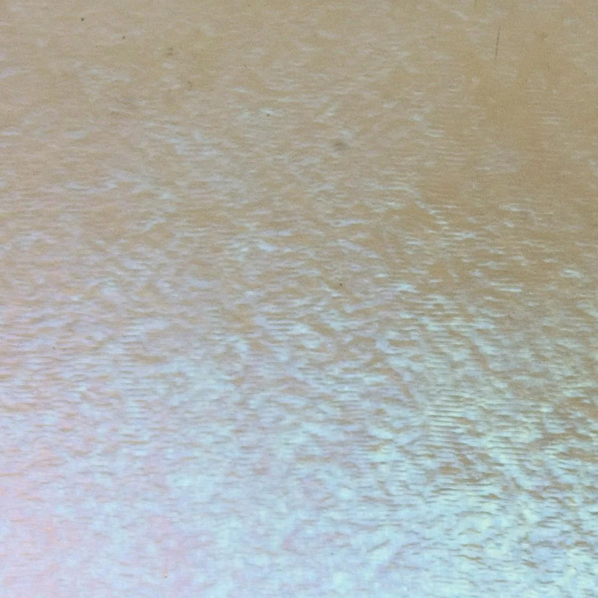 Khaki Transparent, Thin-rolled, Iridescent, rainbow, 2 mm, Color Sample, 2 x 2 in.