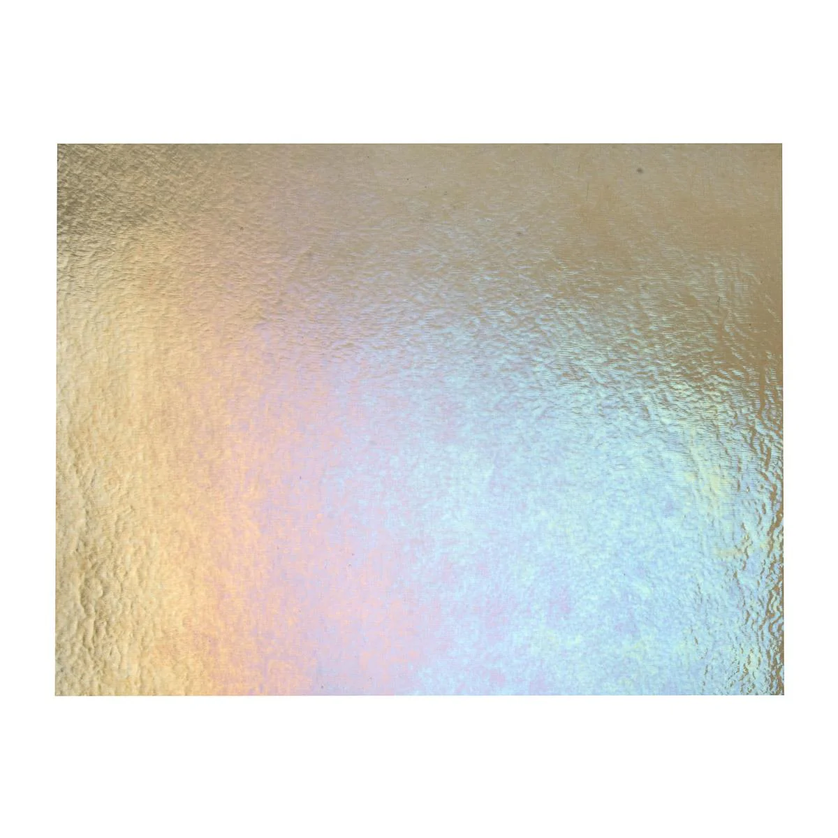 Khaki Transparent, Thin-rolled, Iridescent, rainbow, 2 mm, Fusible - Image 3
