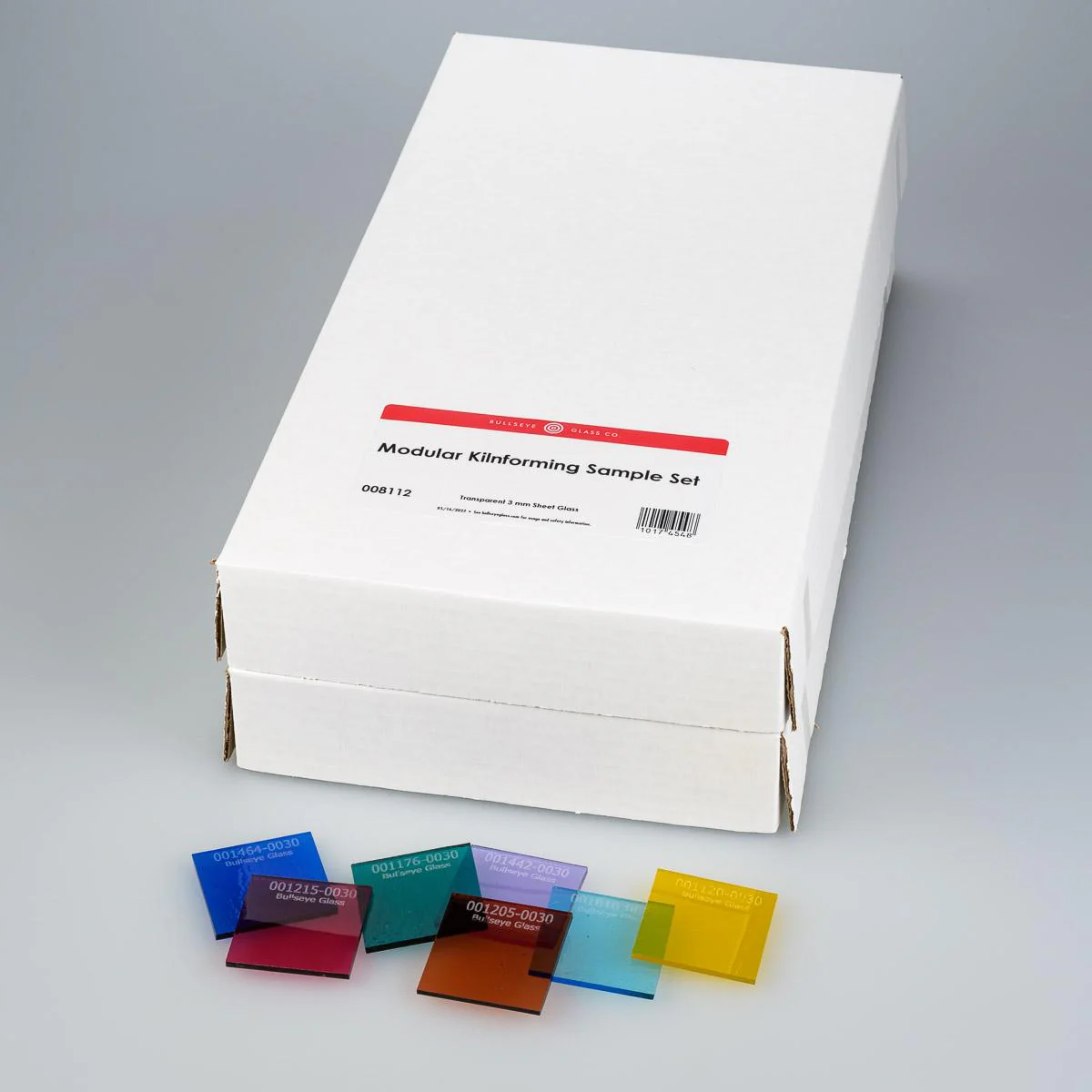 Kilnforming Sample Set: Transparent, 3 mm