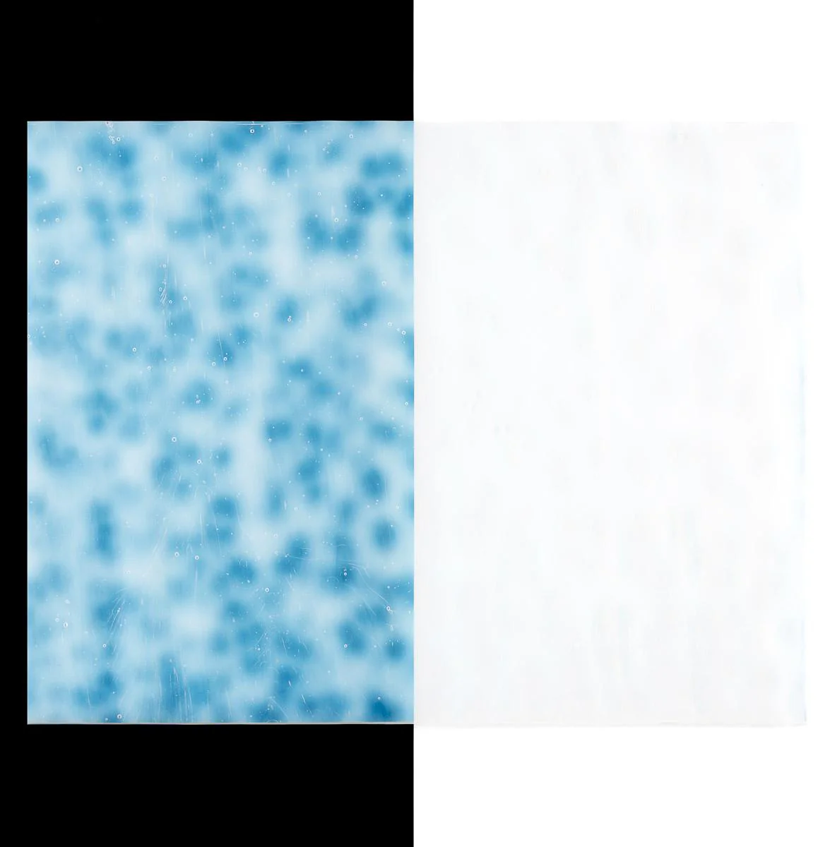 Lacy White Opalescent, Single-rolled, 3 mm, Fusible - Image 2