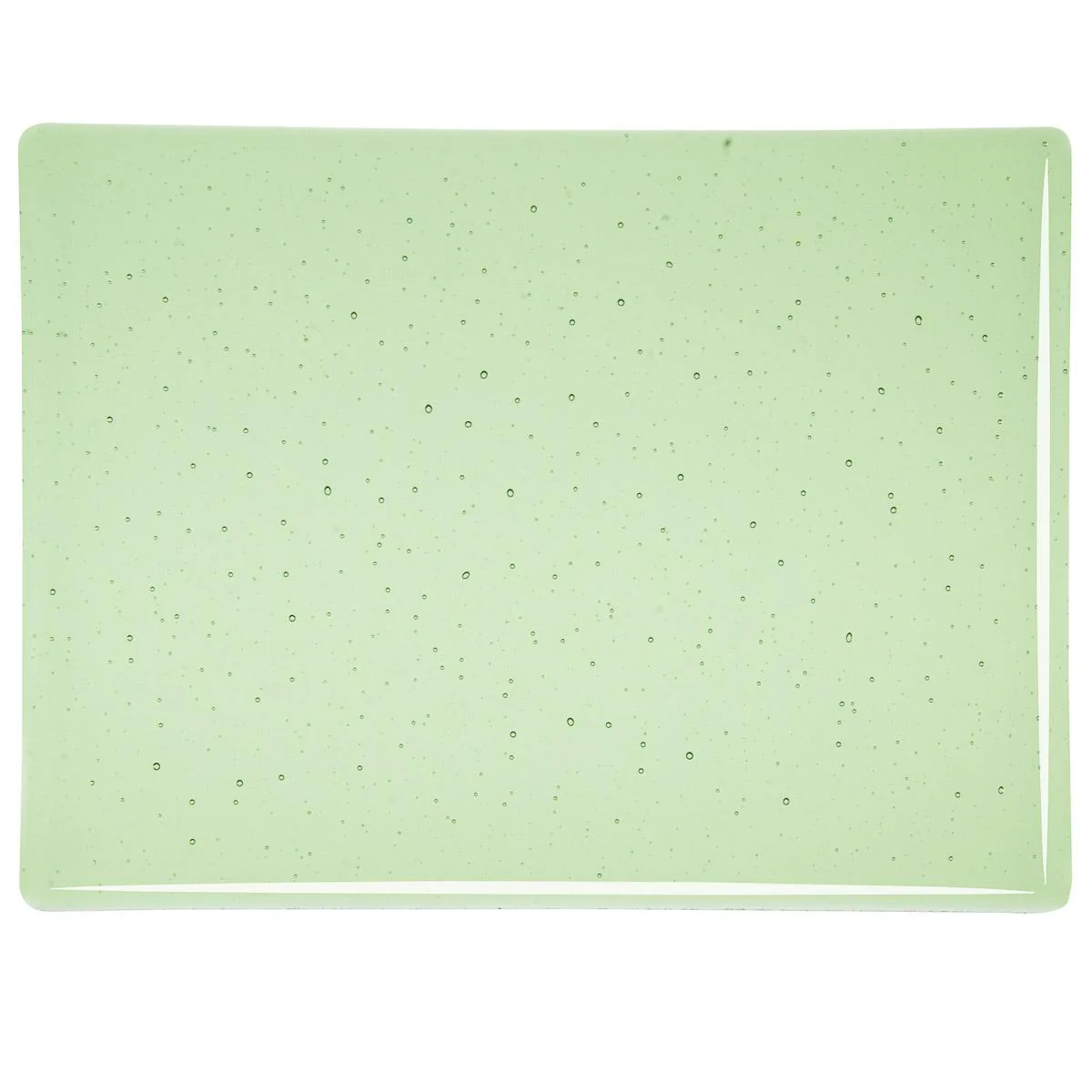 Leaf Green Transparent, Double-rolled, 3 mm, Fusible - Image 2