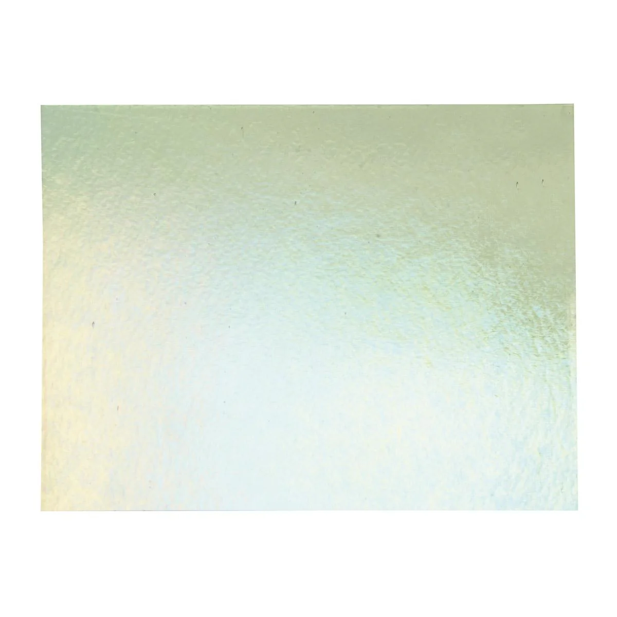 Leaf Green Transparent, Double-rolled, Iridescent, rainbow, 3 mm, Fusible - Image 3