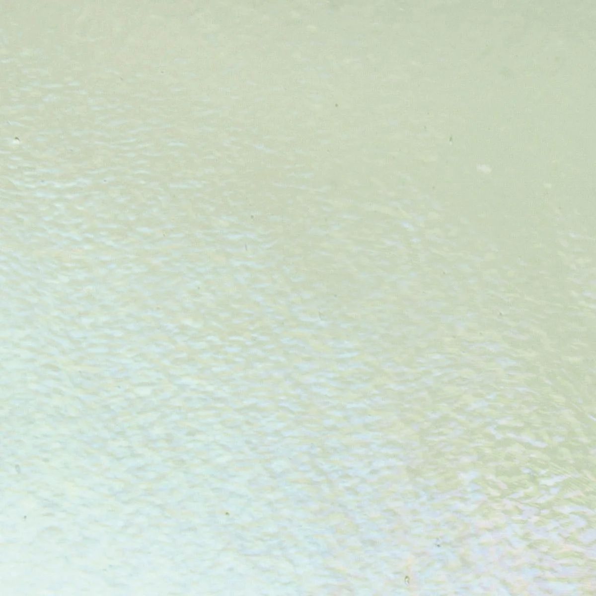 Leaf Green Transparent, Thin-rolled, Iridescent, rainbow, 2 mm, Color Sample, 2x2 in.