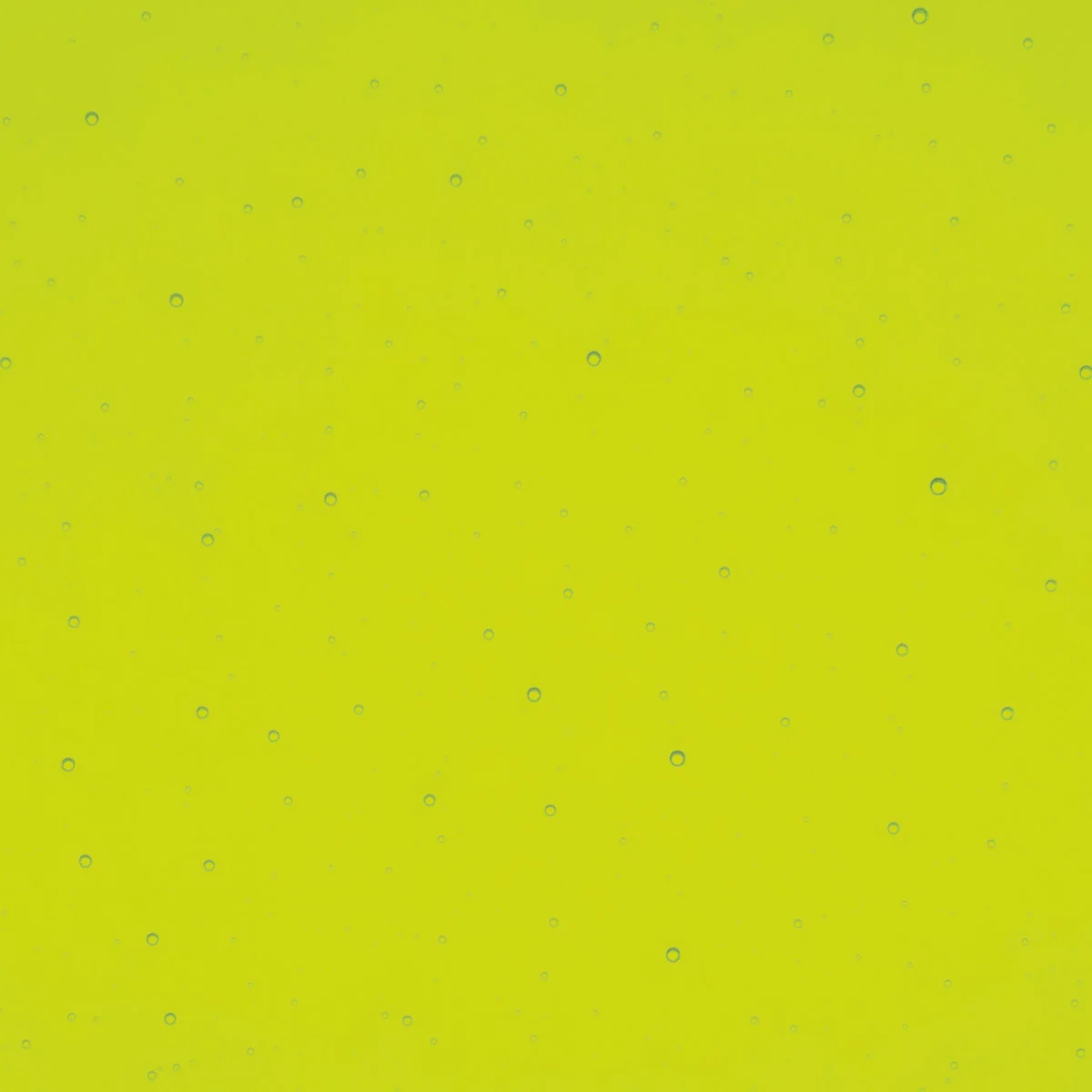 Lemon Lime Green Transparent, Thin-rolled, 2 mm, Color Sample, 2 x 2 in.