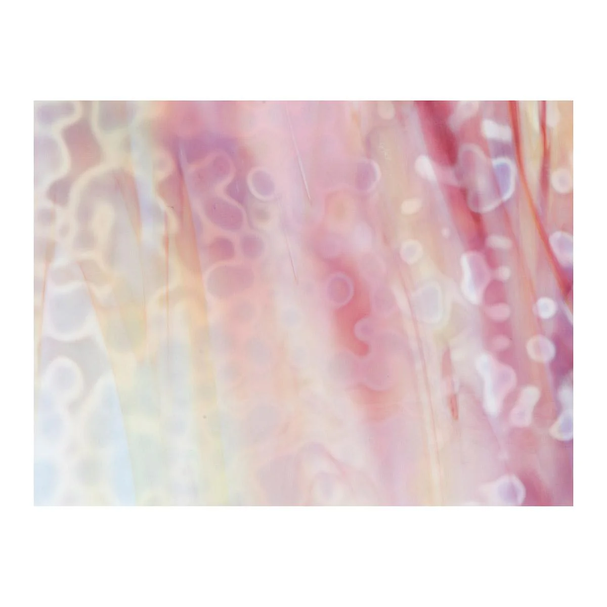 Lemon Yellow, White, Gold-Pink, Mottle Mix, Single-rolled, 3 mm, Non-Fusible - Image 2