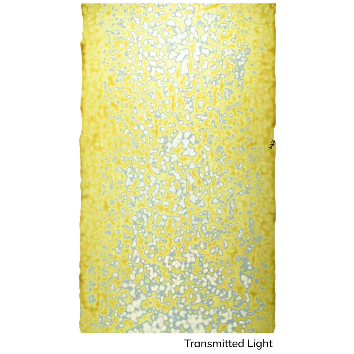 Lemon Yellow, White, Mottle Mottle Mix, Single-rolled, 3 mm, Non-Fusible - Image 3