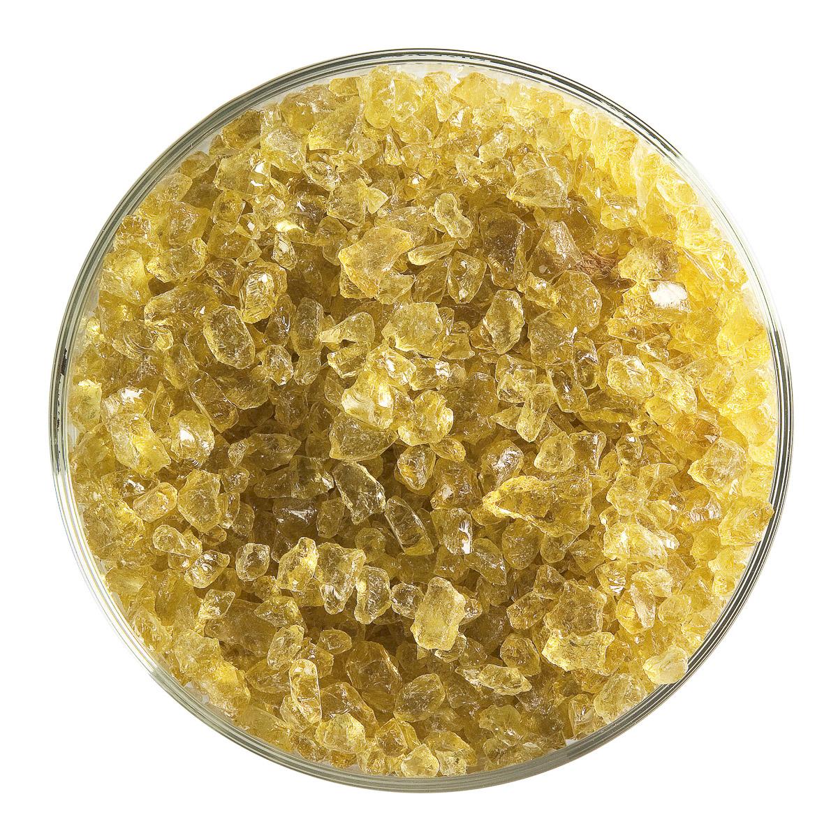Light Amber Transparent, Coarse Frit, Fusible - Image 2