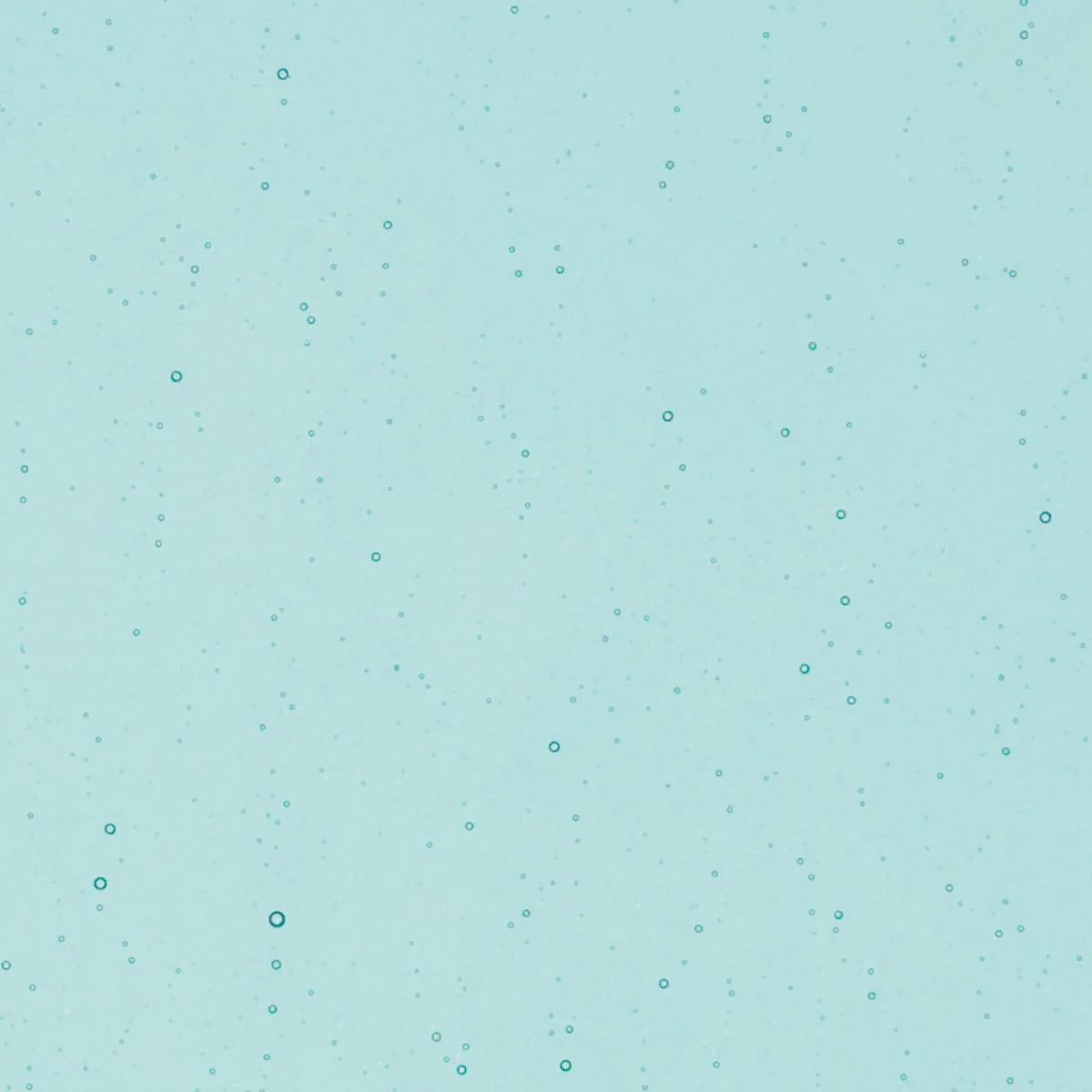 Light Aquamarine Blue Transparent, Double-rolled, 3 mm, Color Sample, 2 x 2 in.