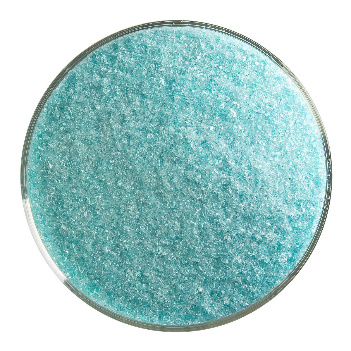 Light Aquamarine Blue Transparent, Fine Frit, Fusible - Image 2
