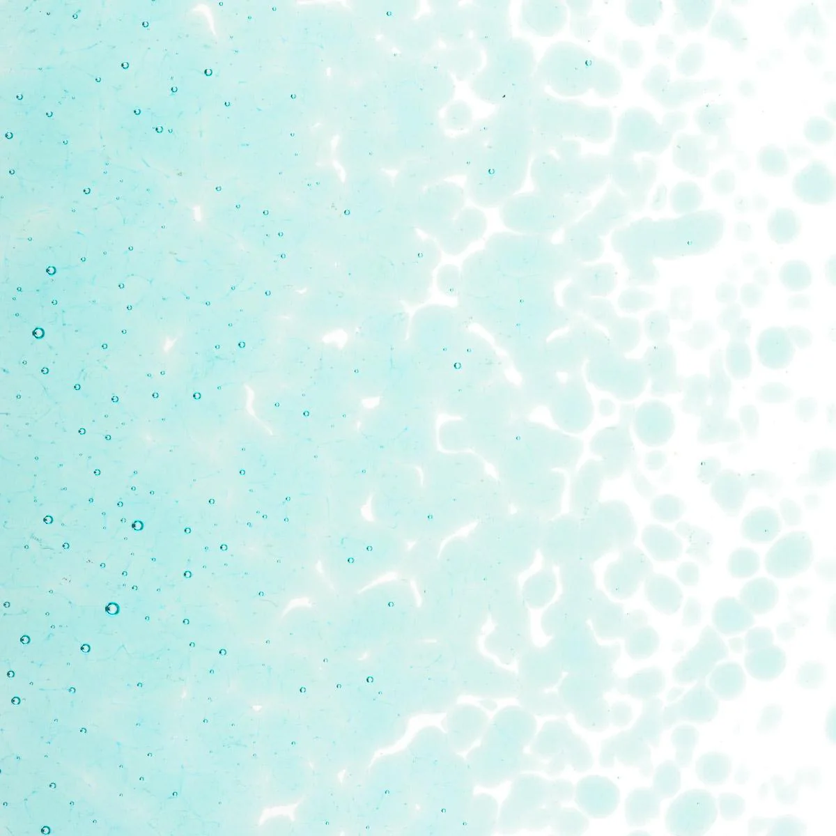 Light Aquamarine Blue Transparent, Medium Frit, Fusible