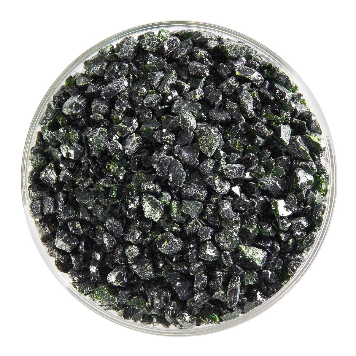 Light Aventurine Green Transparent, Coarse Frit, Fusible - Image 2