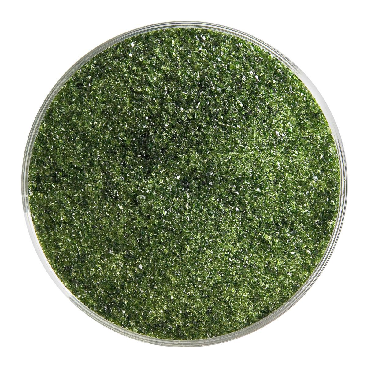 Light Aventurine Green Transparent, Fine Frit, Fusible - Image 2